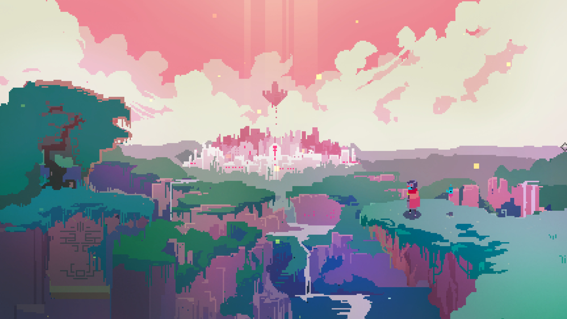 Divine Path, Hyper Light Drifter Wallpaper, 1920x1080 Full HD Desktop