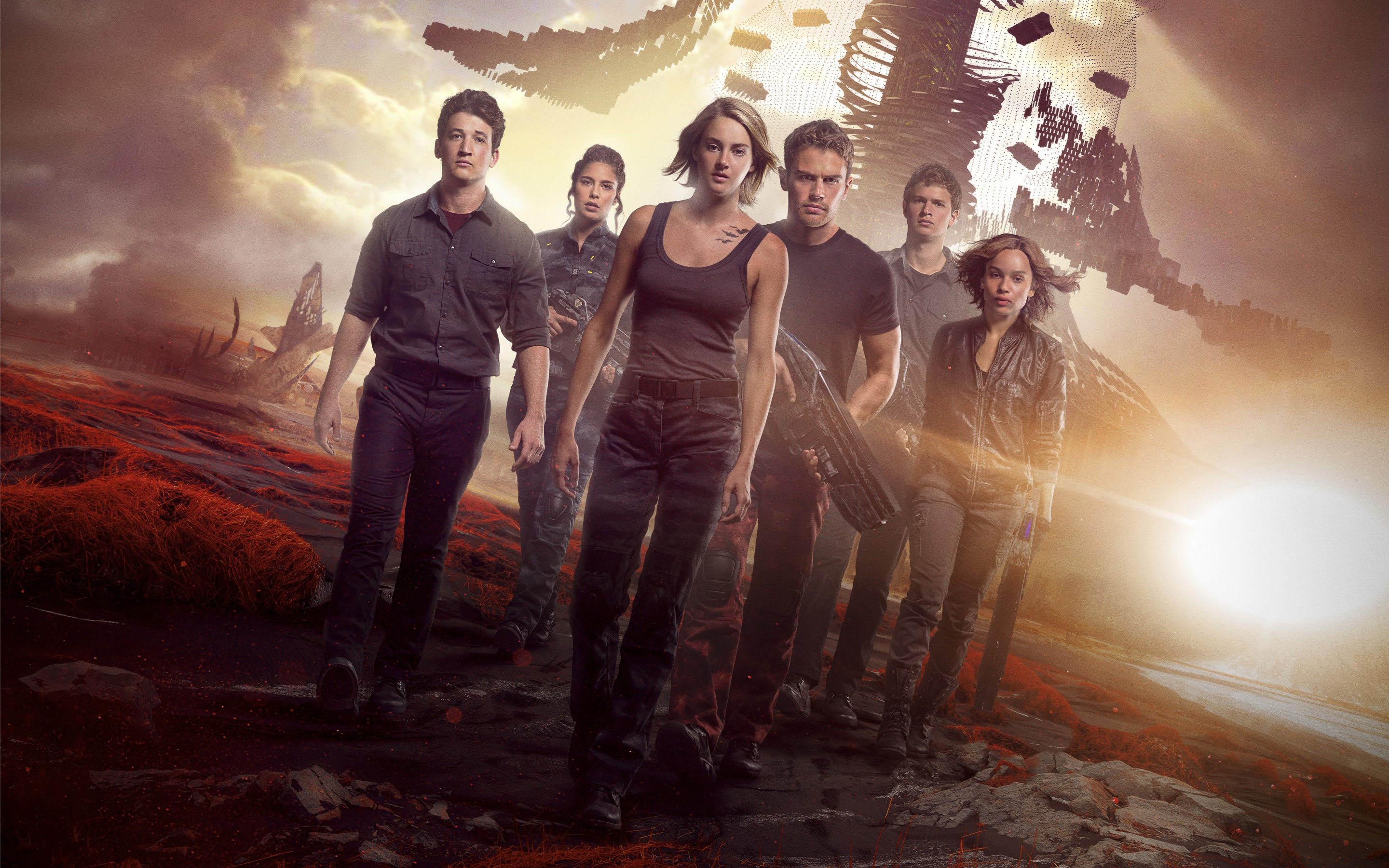 Divergent Dauntless, Allegiant wallpaper, Fanpop creation, Dystopian world, 2880x1800 HD Desktop