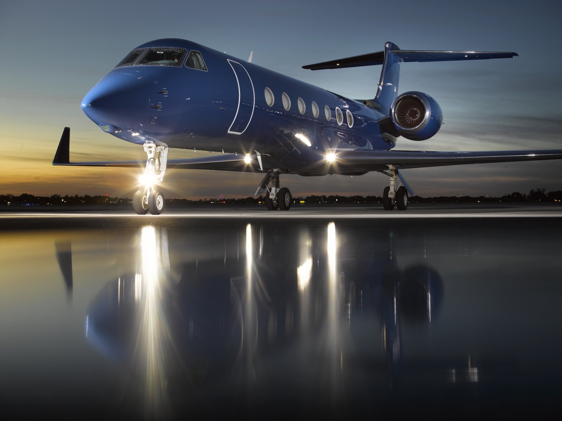 Gulfstream Aerospace, Gulfstream G550, Luxury Jet, 1920x1440 HD Desktop