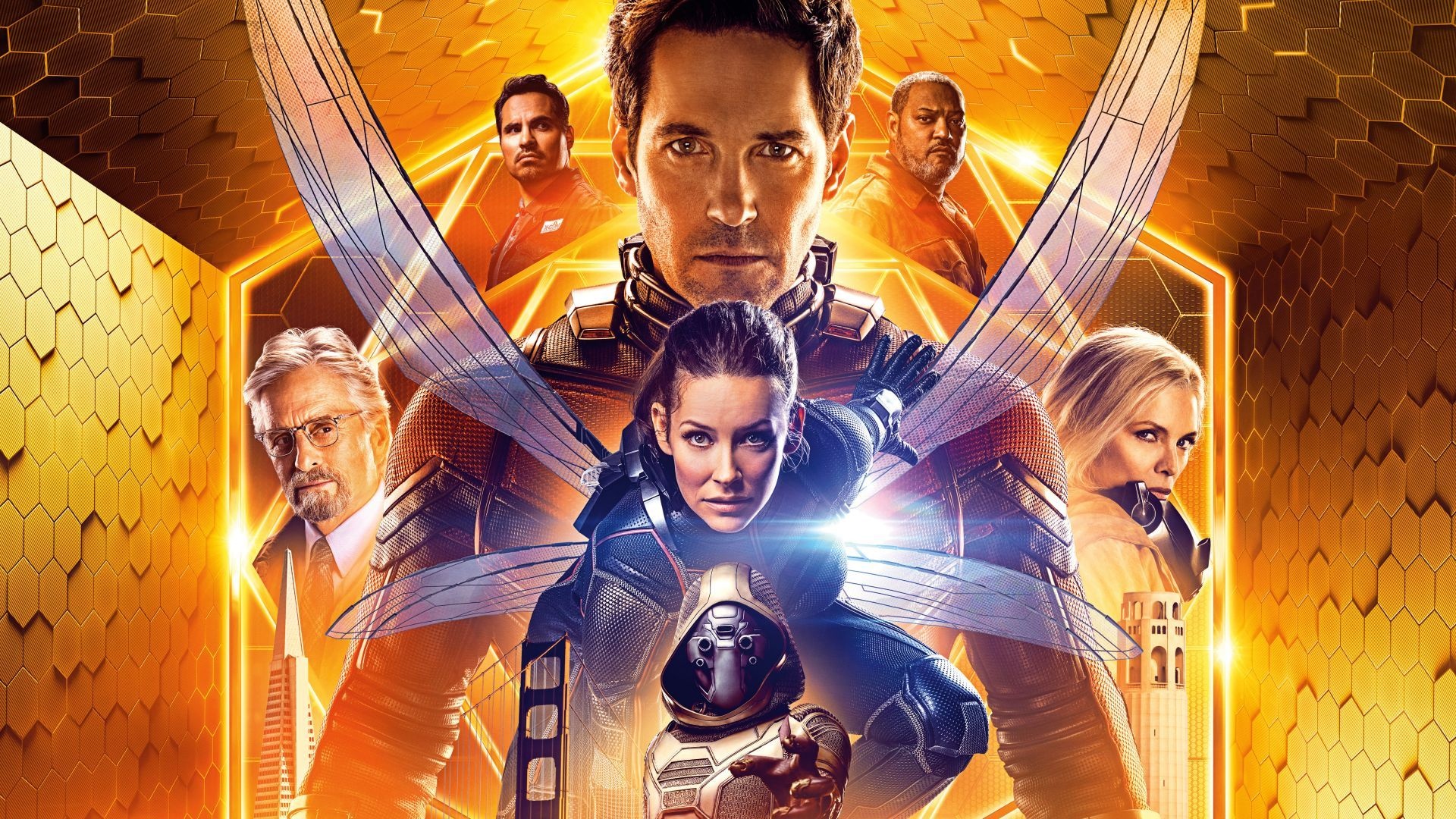 Paul Rudd, Ant-Man and the Wasp, Michael Douglas, Michelle Pfeiffer, 1920x1080 Full HD Desktop