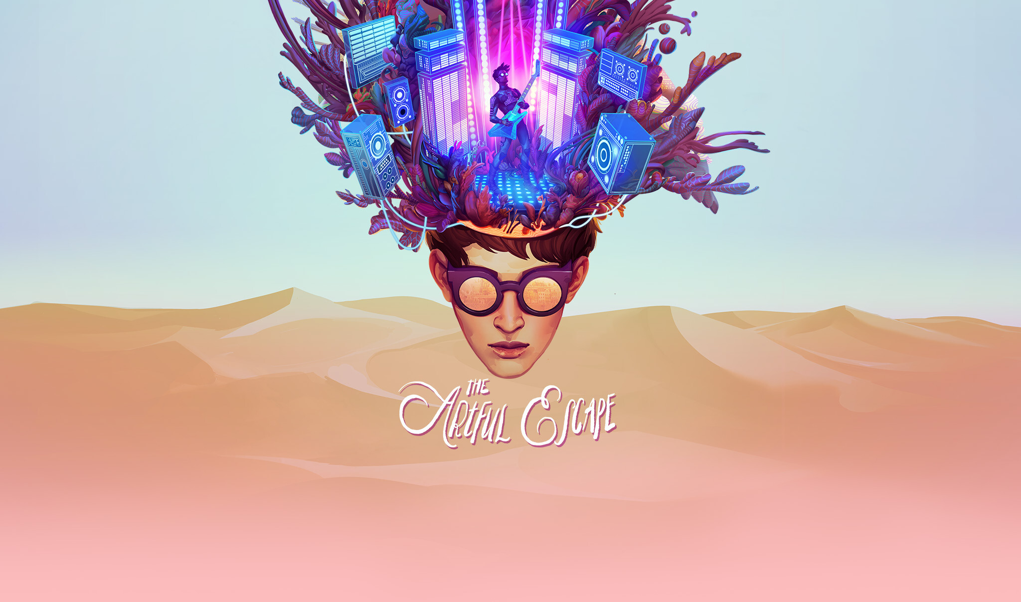 Artful Escape wallpaper, Stunning visual, HD background, Aesthetic beauty, 2050x1210 HD Desktop