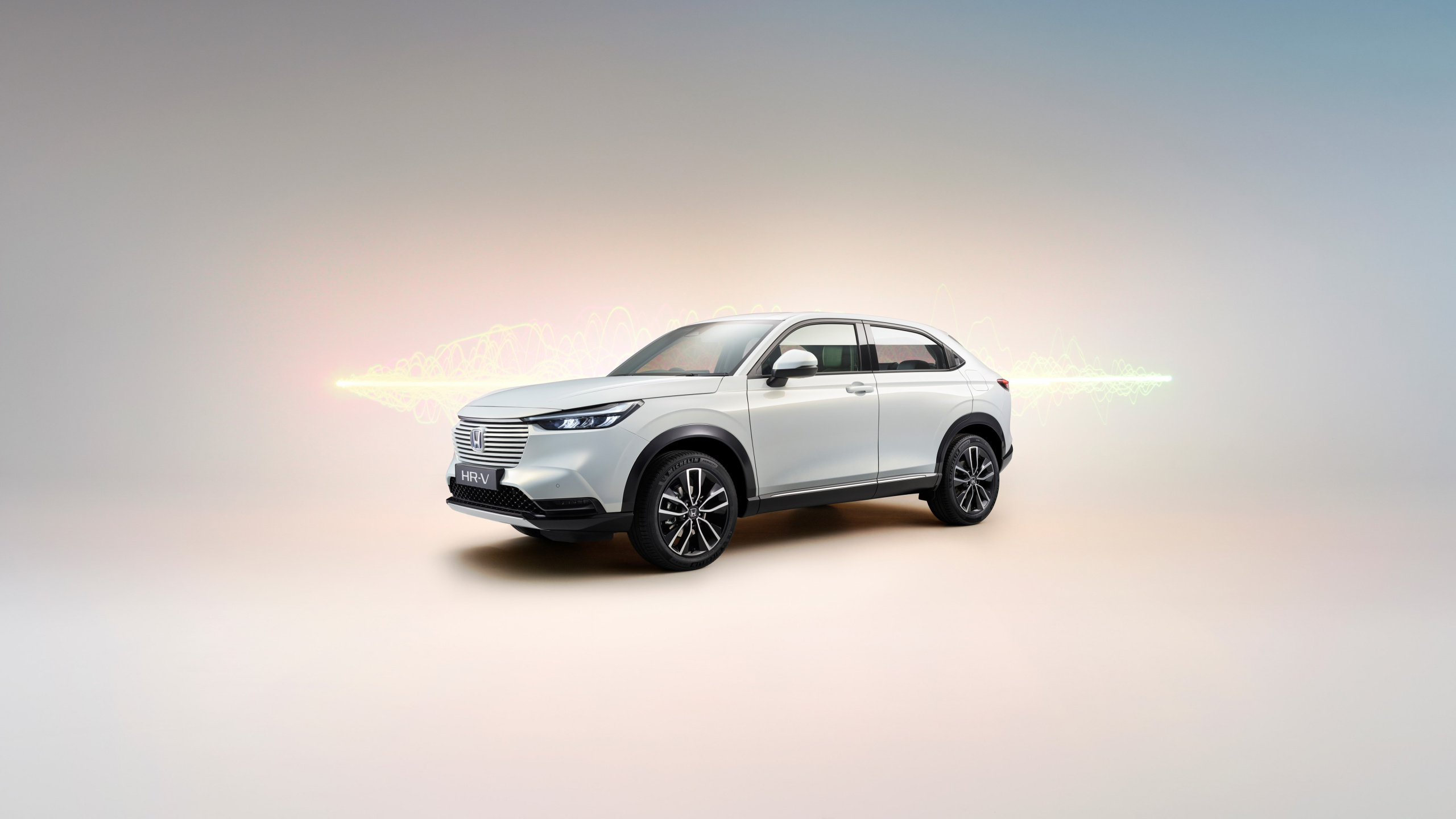 Honda HR-V, Futuristic design, Advanced features, Elevated driving experience, 2560x1440 HD Desktop