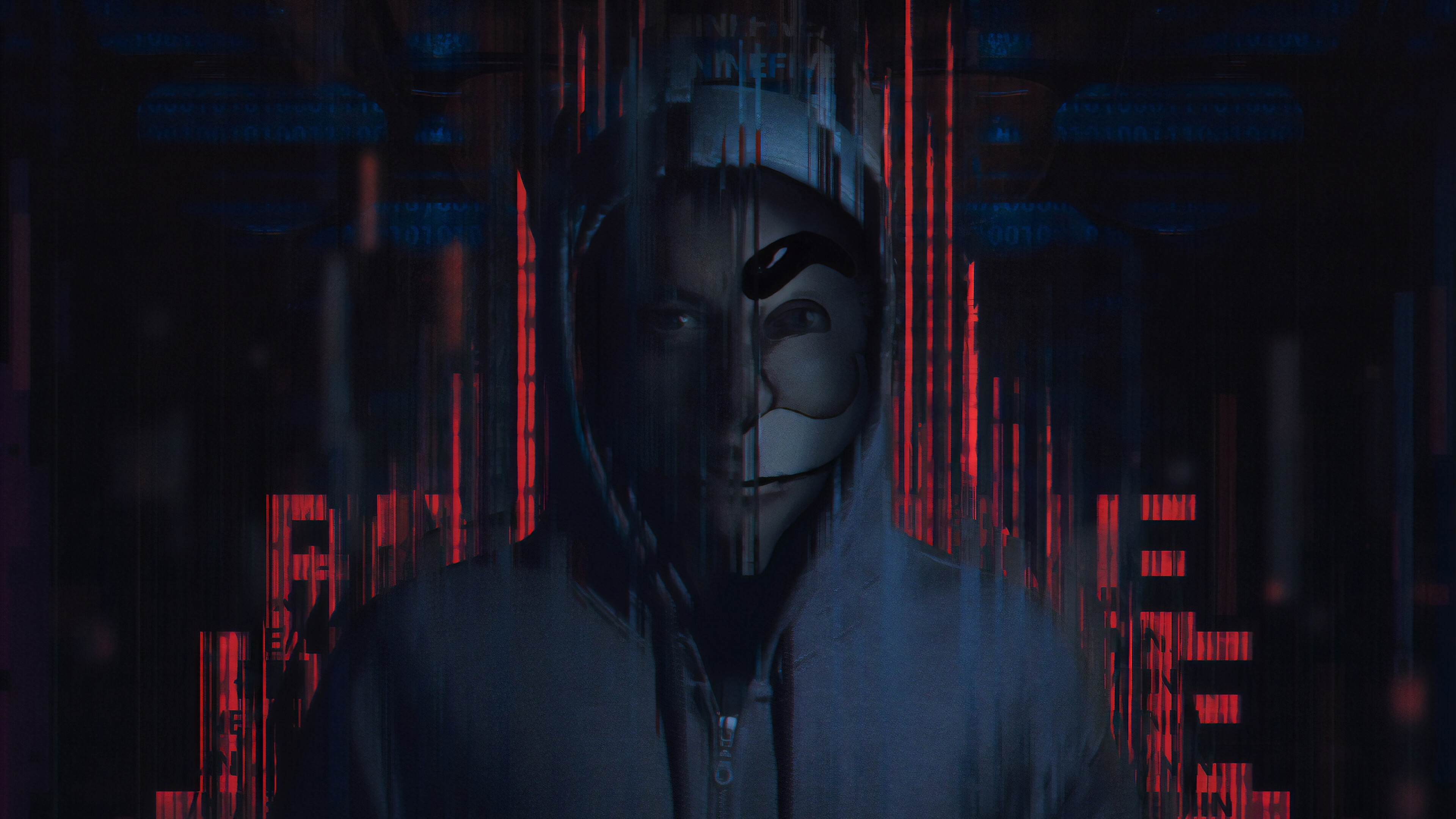 Artwork, Mr. Robot Wallpaper, 3840x2160 4K Desktop