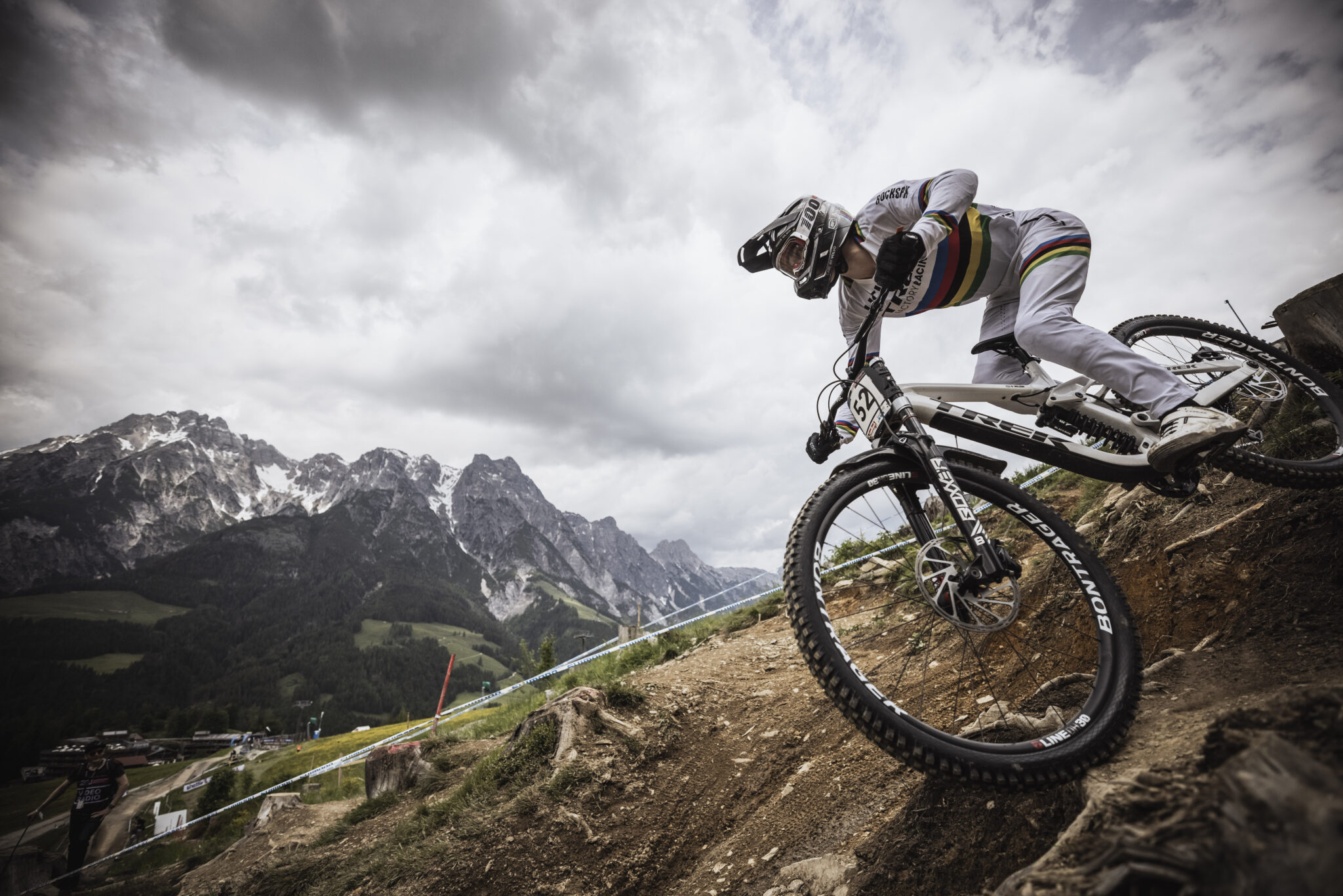 Troy Brosnan, Doppel Weltcup Leogang 2021, Tag 2 lines, Downhill racing, 2050x1370 HD Desktop