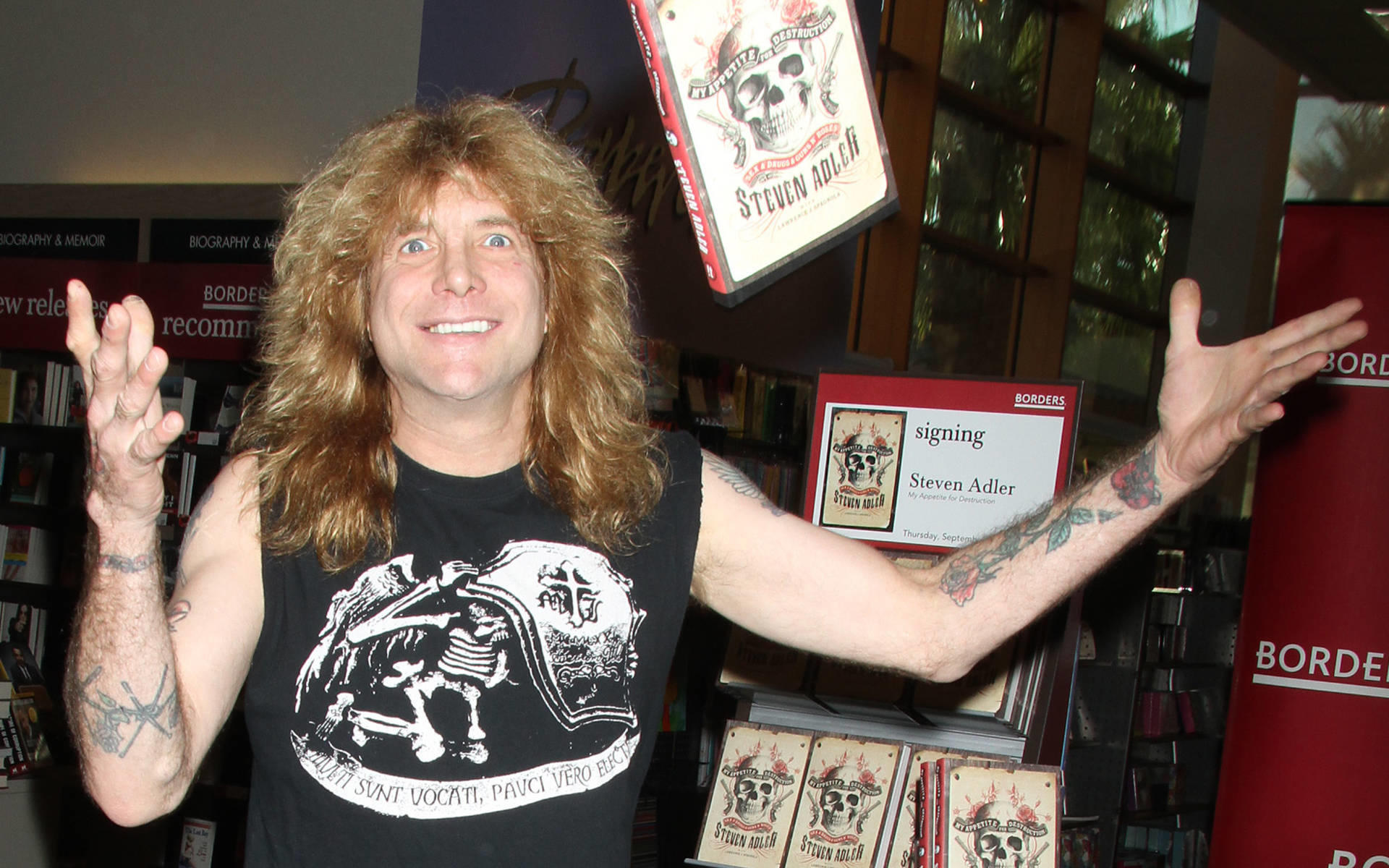 Steven Adler hospitalization, Stabbing incident, Health update, Music news, 1920x1200 HD Desktop