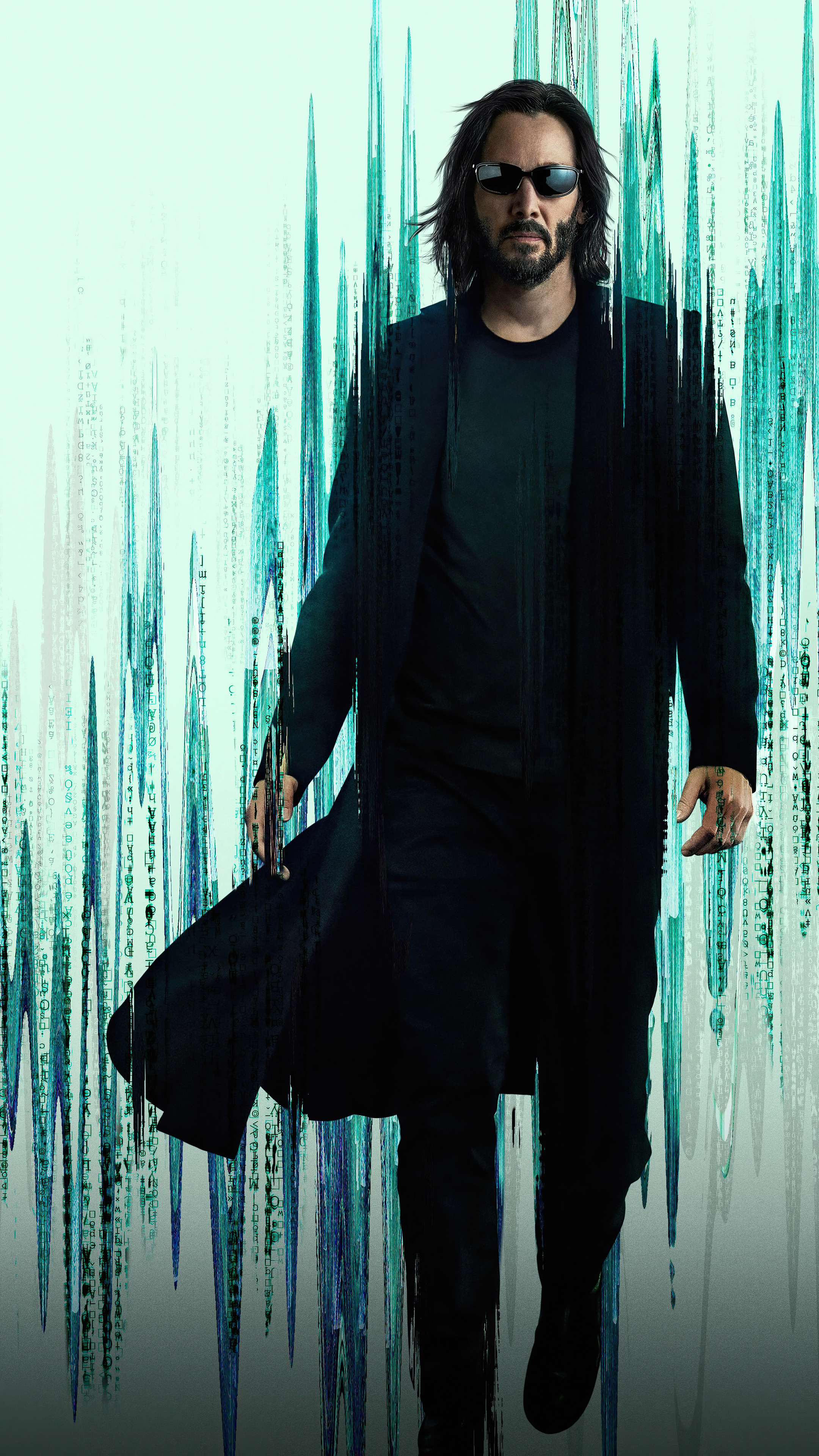 The Matrix, Keanu Reeves, Sony Xperia X XZ Z5 Premium, HD 4K wallpapers, 2160x3840 4K Phone