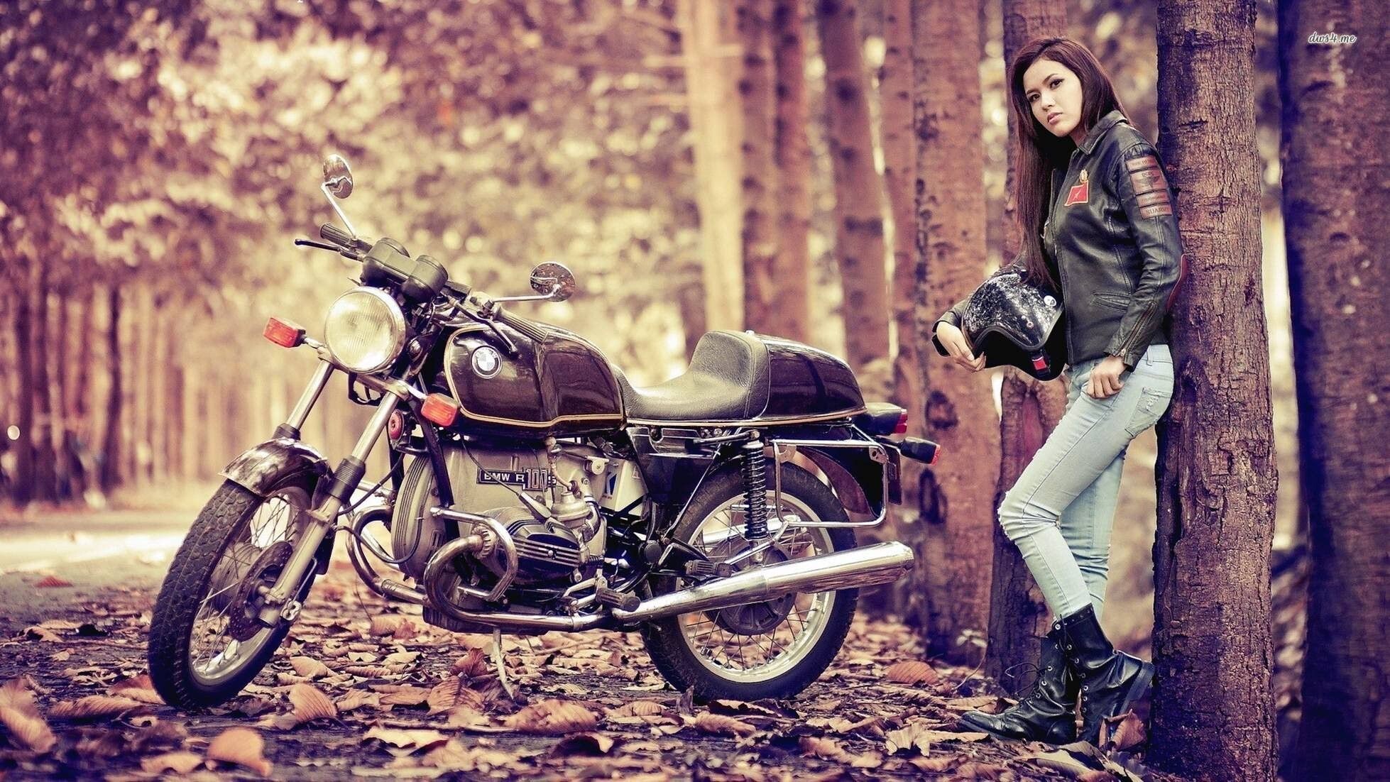 Biker chick wallpapers, Popular backgrounds, Motorcycle fashion, Stylish rides, 1960x1110 HD Desktop