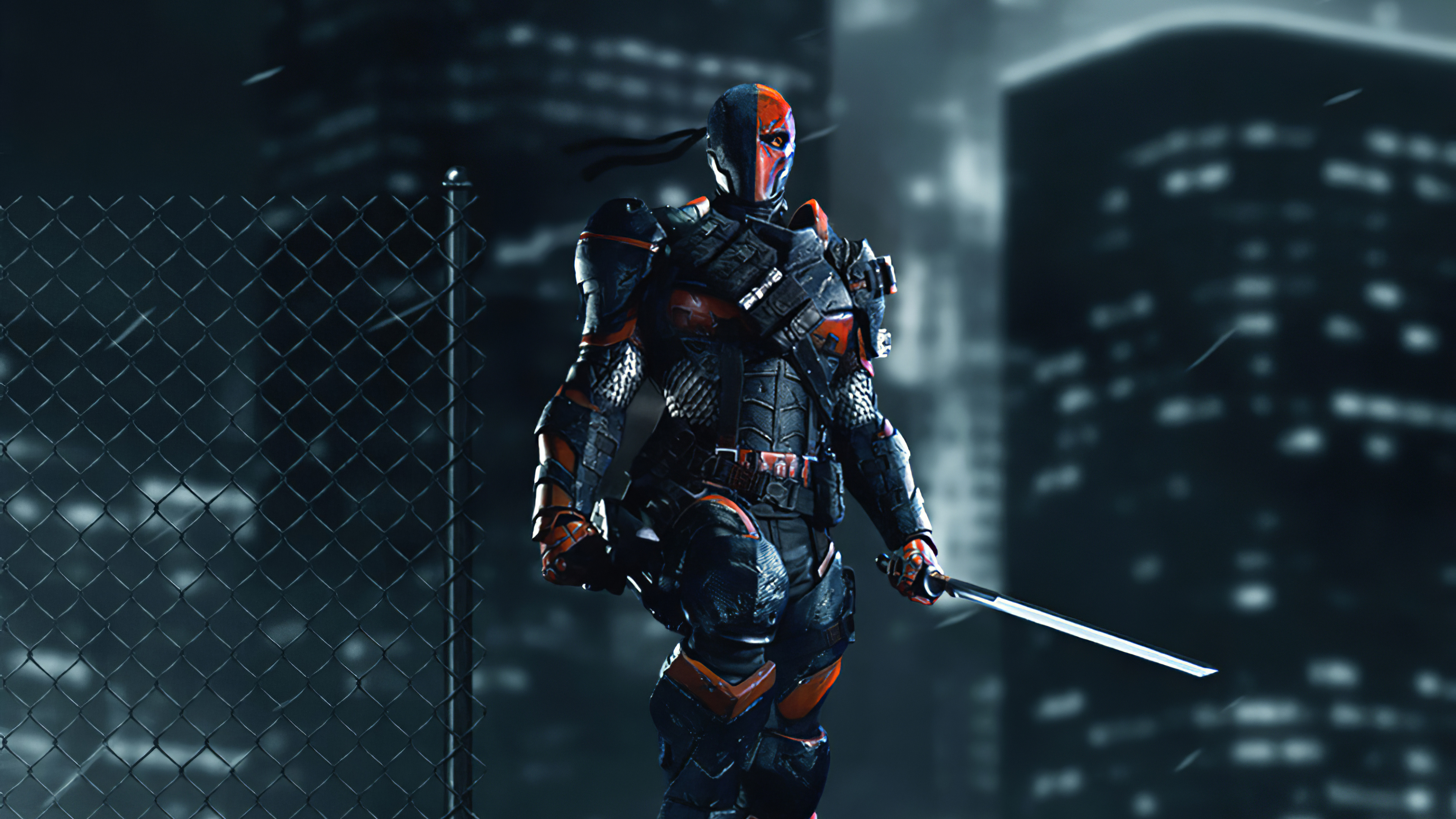 Deathstroke, Night, 1680x1050, HD, 3840x2160 4K Desktop