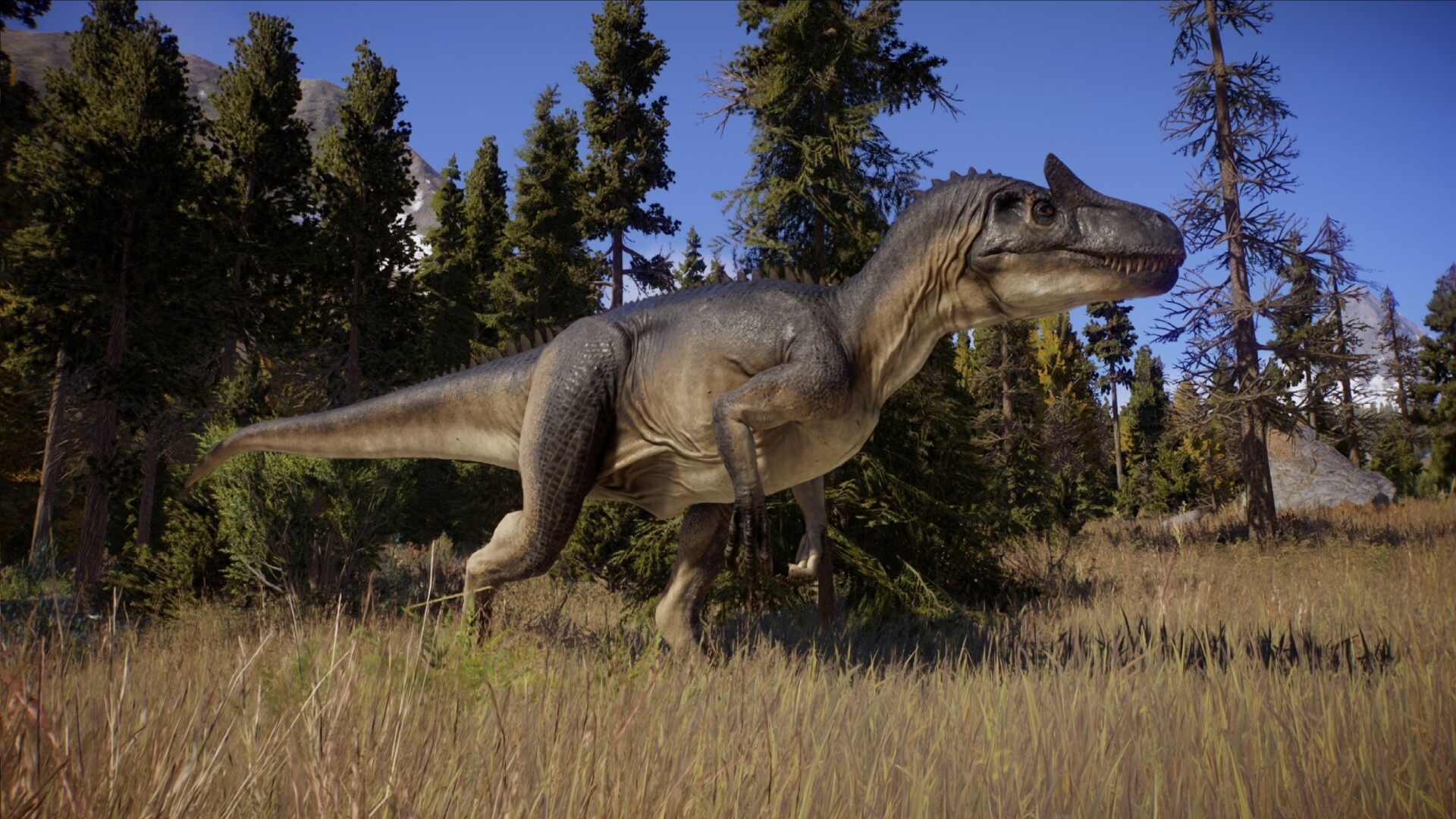 Jurassic World Evolution 2, Enclose Allosaurus, Campaign, Allosaurus, 1920x1080 Full HD Desktop