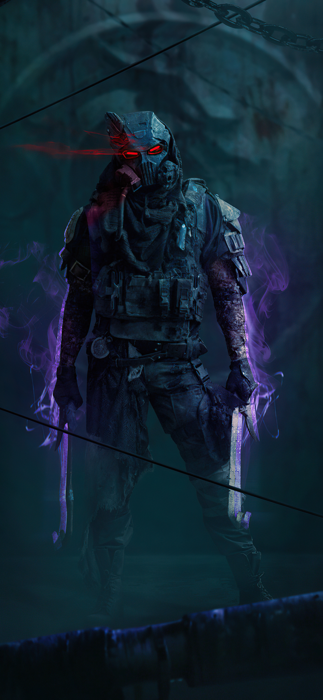 Kabal, Mortal Kombat, iPhone, HD, 1250x2690 HD Phone