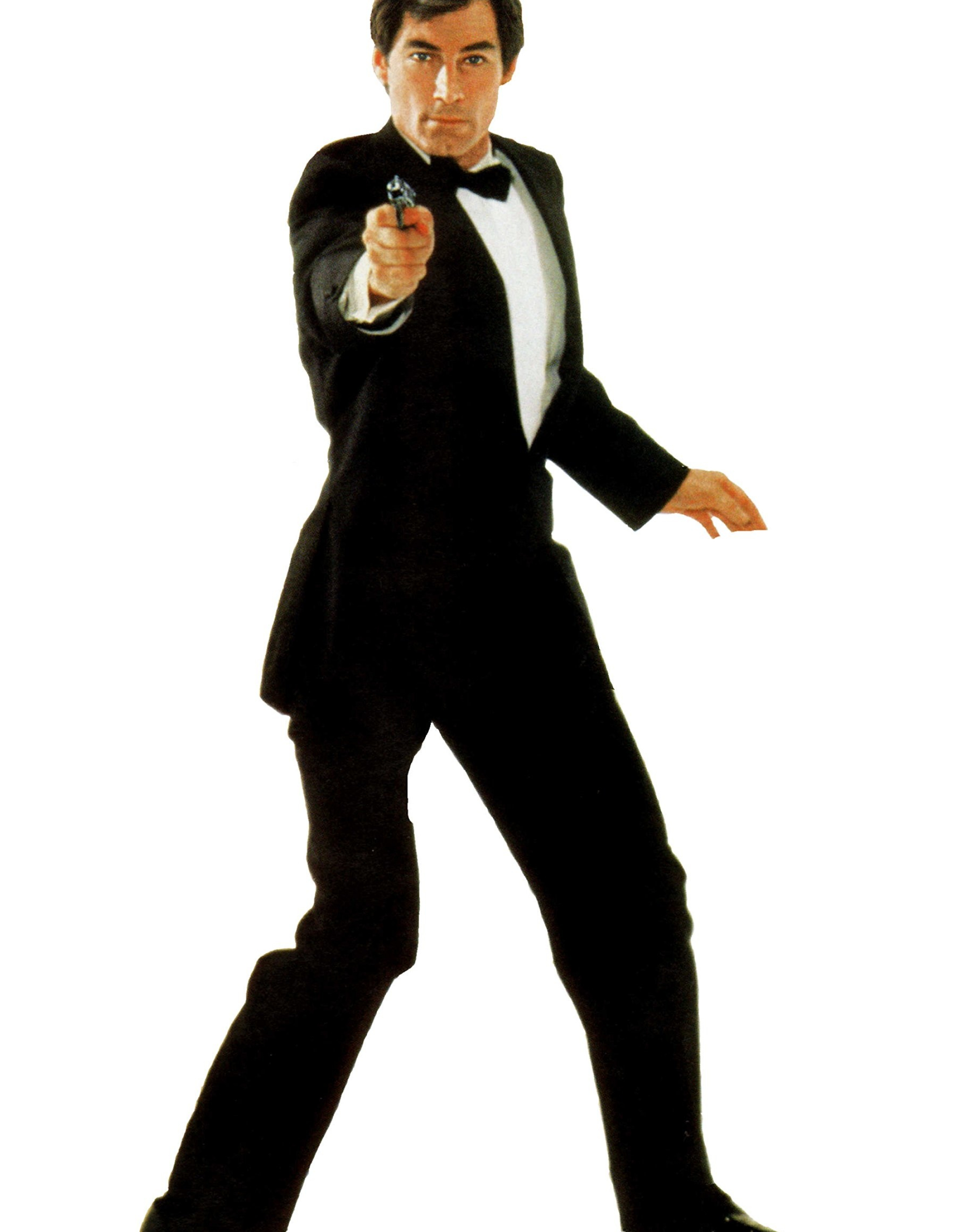 James Bond movie, Timothy Dalton, cardboard standup, The Living Daylights, 2000x2560 HD Phone