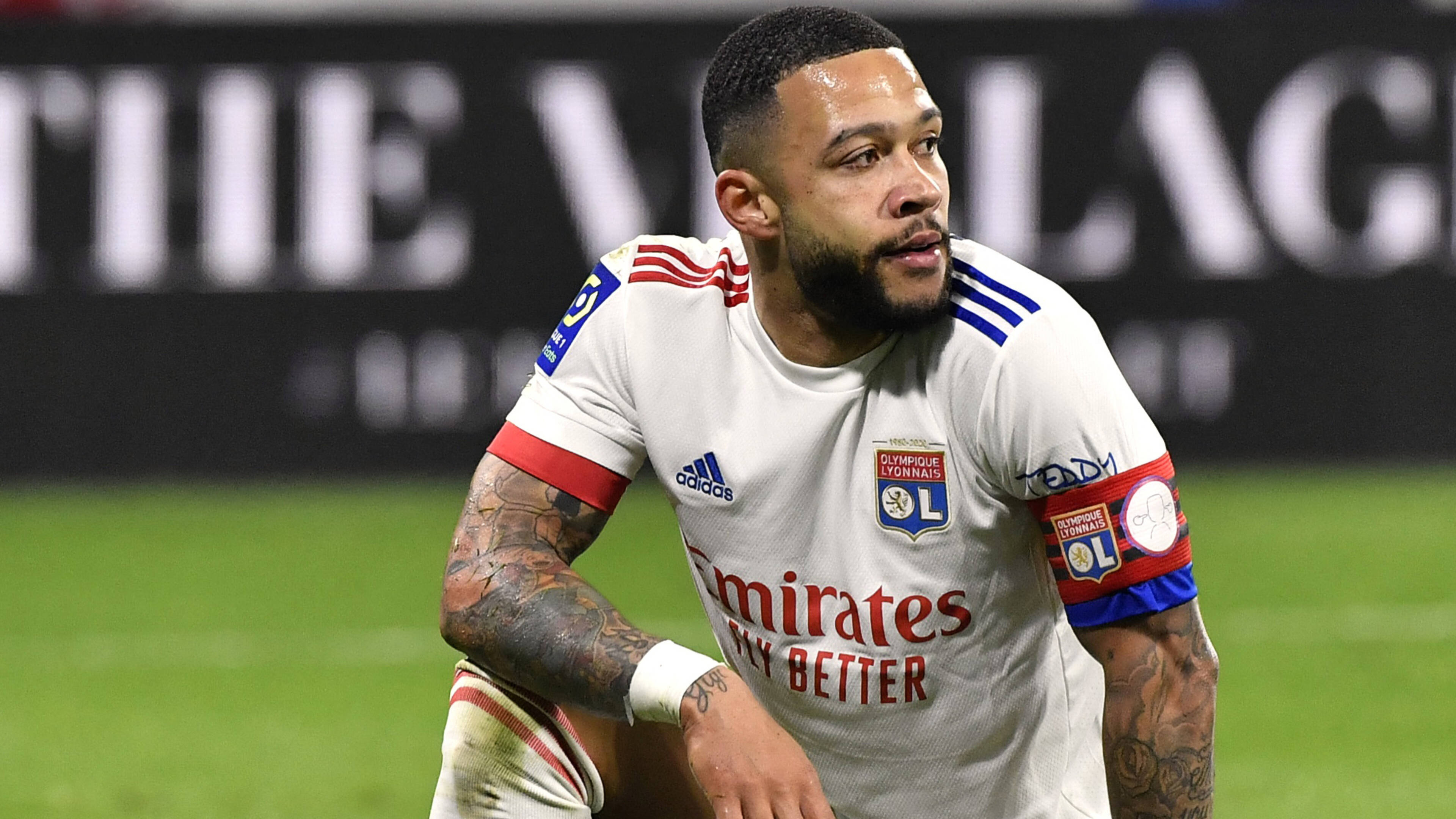 Olympique Lyonnais, Memphis Depay Wallpaper, 3840x2160 4K Desktop