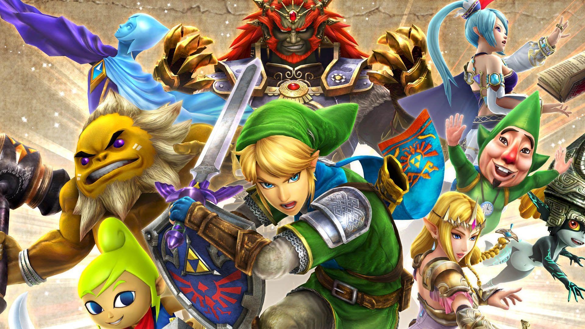 Hyrule Warriors, Definitive edition, Gorgeous art, Gaming tribute, 1920x1080 Full HD Desktop