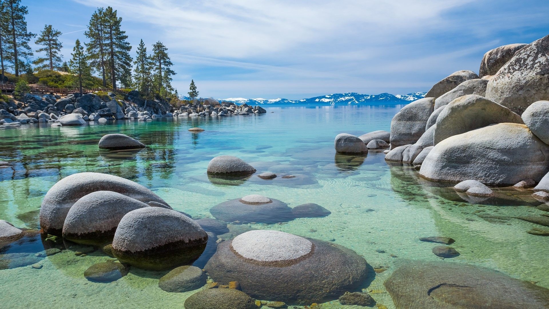 Lake Tahoe Nevada, Wallpapers, 4k HD, 1920x1080 Full HD Desktop