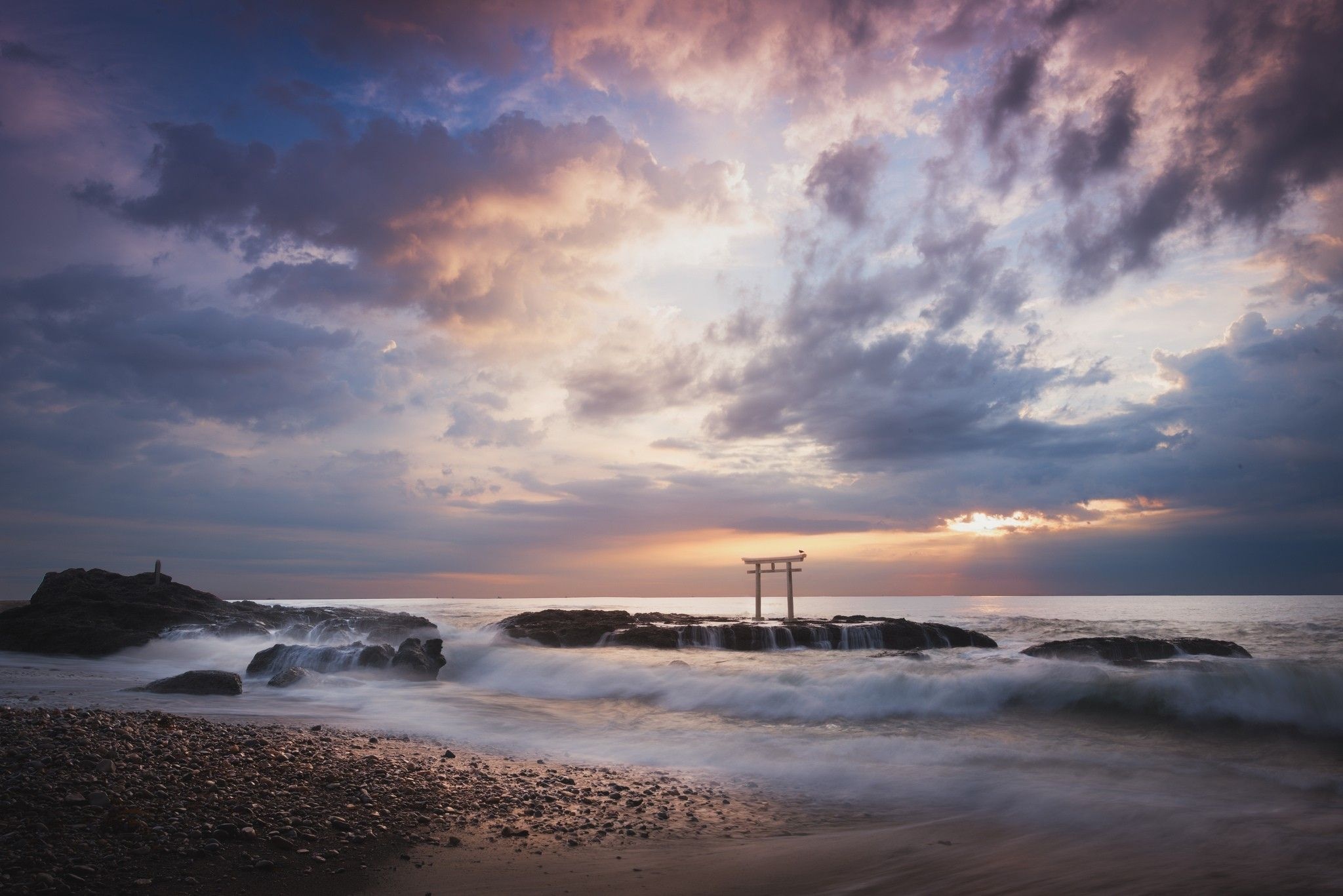 Japan beach wallpapers, Natural landscapes, Beautiful coastlines, Popular destinations, 2050x1370 HD Desktop