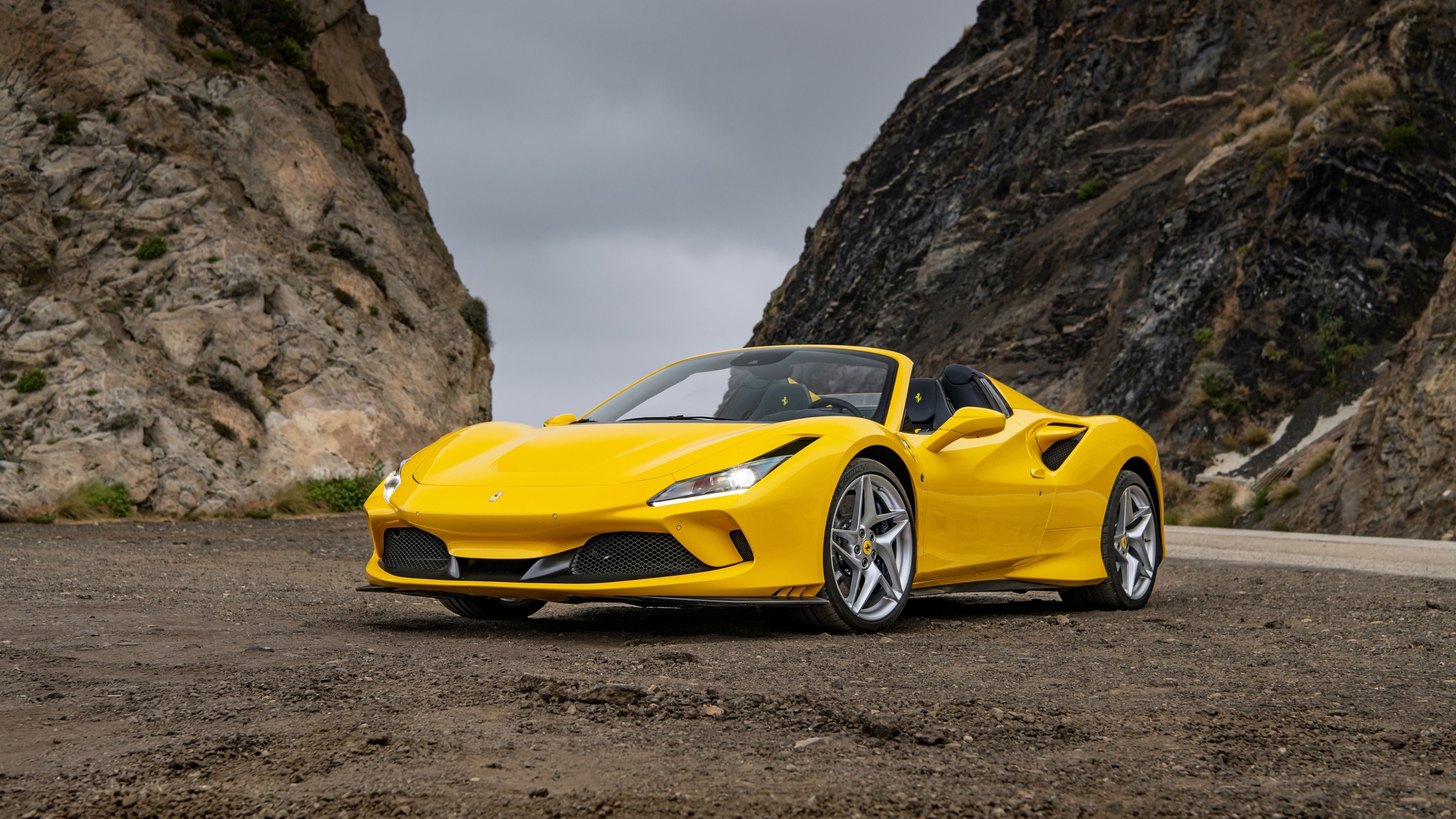 Ferrari F8, Auto model, Spider version, Stunning wallpaper, 3840x2160 4K Desktop