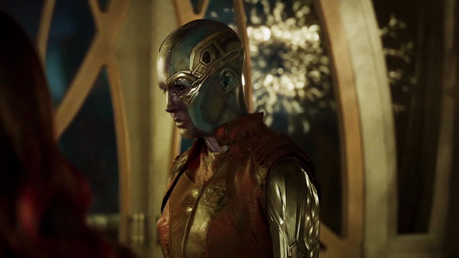 Karen Gillan, Nebula character, Guardians of the Galaxy Vol. 2, HD wallpaper, 1920x1080 Full HD Desktop