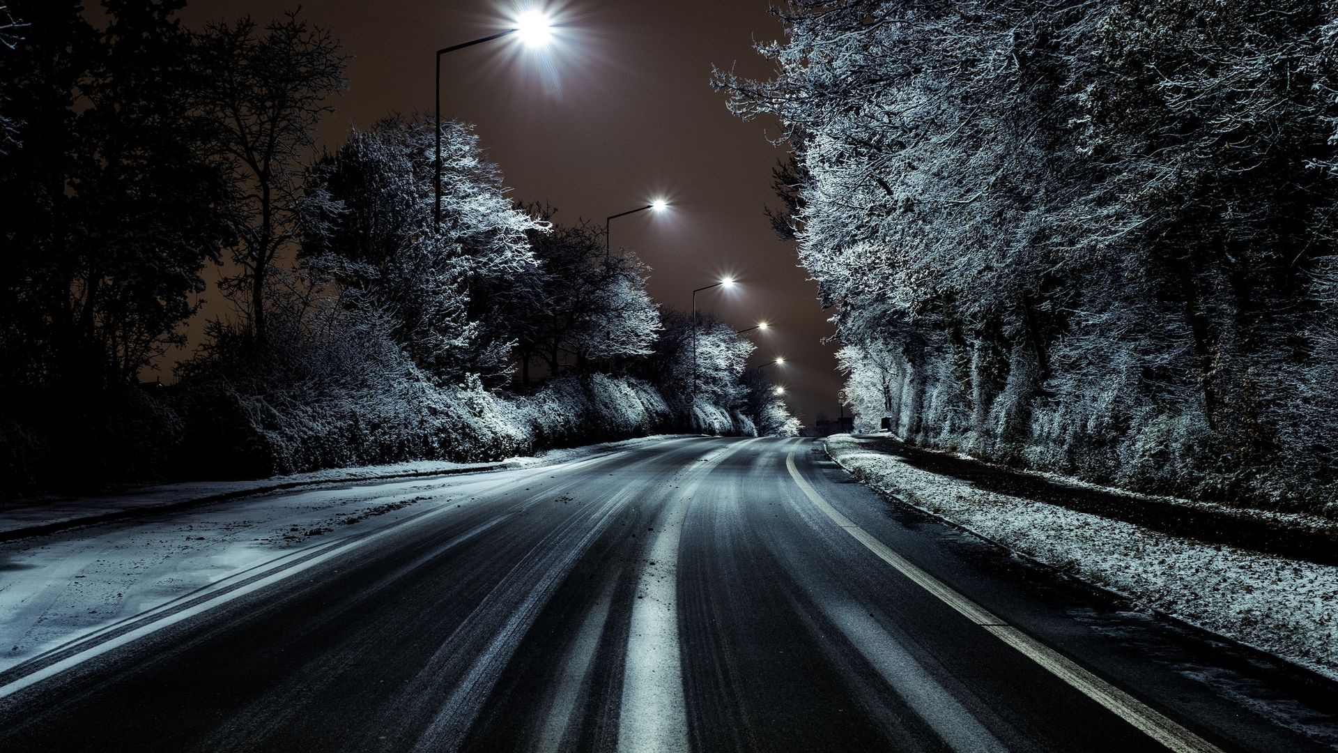 Highway night city, Image high quality, Highway travels, HD wallpaper, 1920x1080 Full HD Desktop