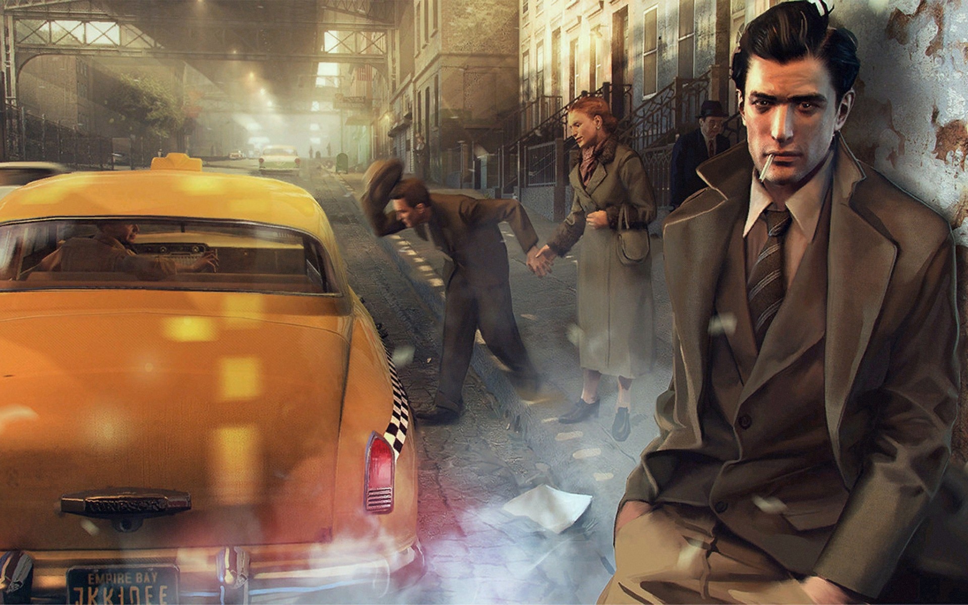 Mafia II HD wallpaper, Background image, Captivating visuals, Gaming masterpiece, 1920x1200 HD Desktop