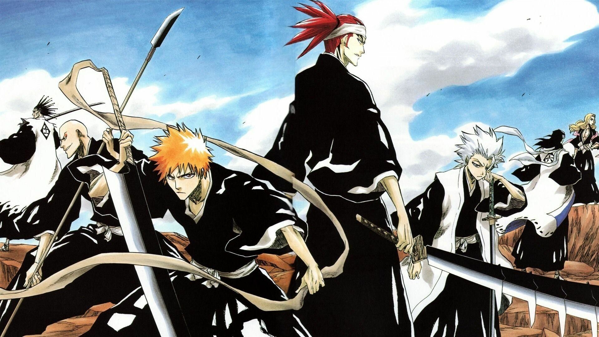 Bleach: Thousand Year Blood War, Iconic characters, Stunning illustrations, Anime wallpapers, 1920x1080 Full HD Desktop