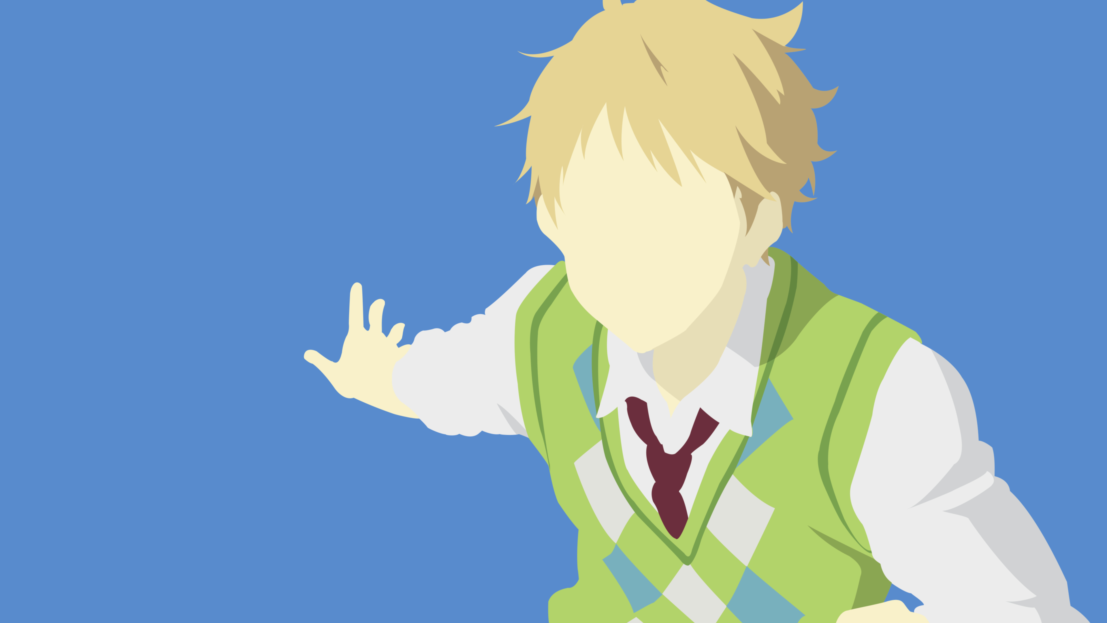 Beyond the Boundary, Akihito Kanbara, Minimalist, 4K Ultra HD, 3840x2160 4K Desktop