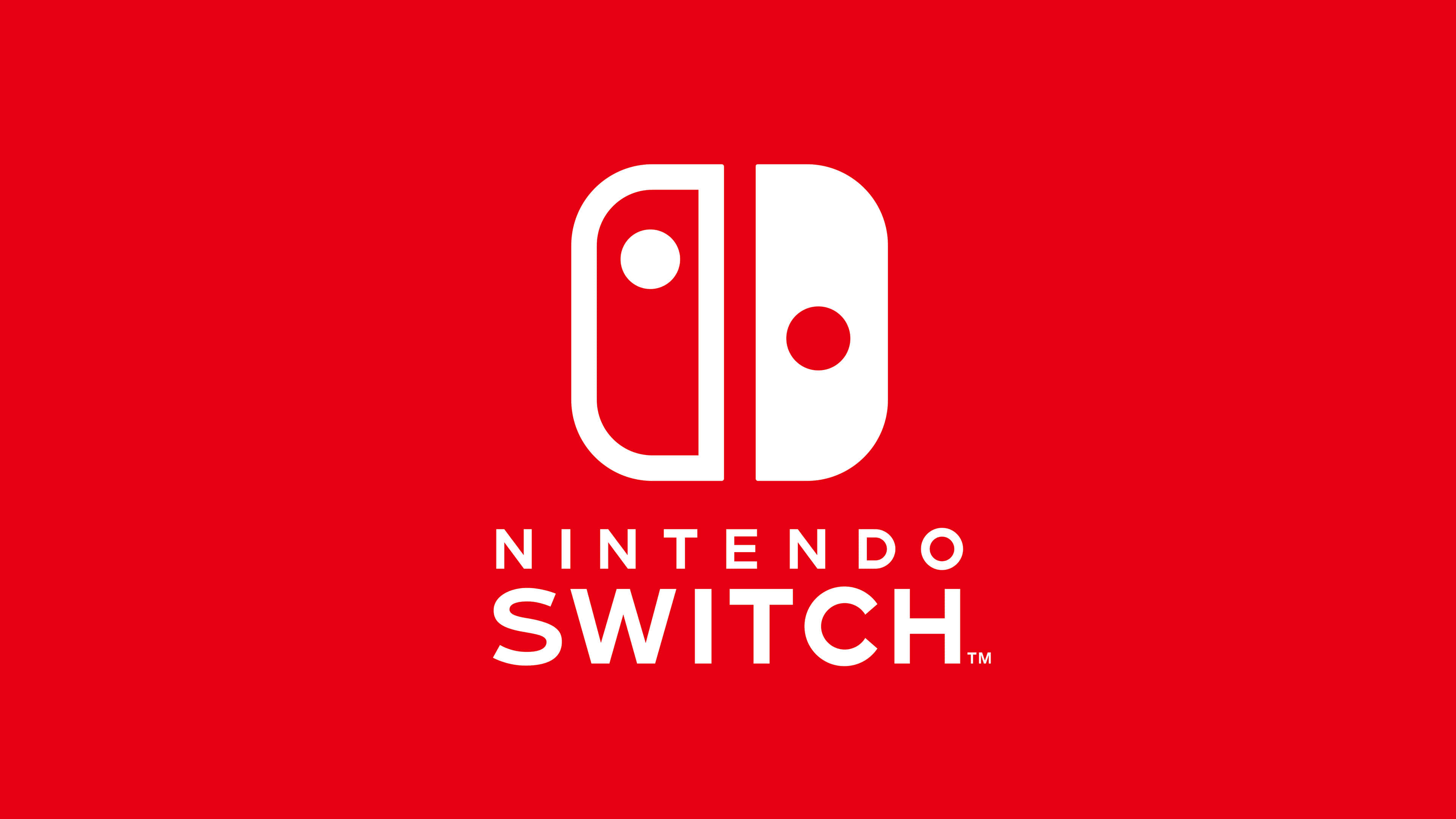 Nintendo Switch logo, UHD 4K wallpaper, Stylish design, Gaming emblem, 3840x2160 4K Desktop