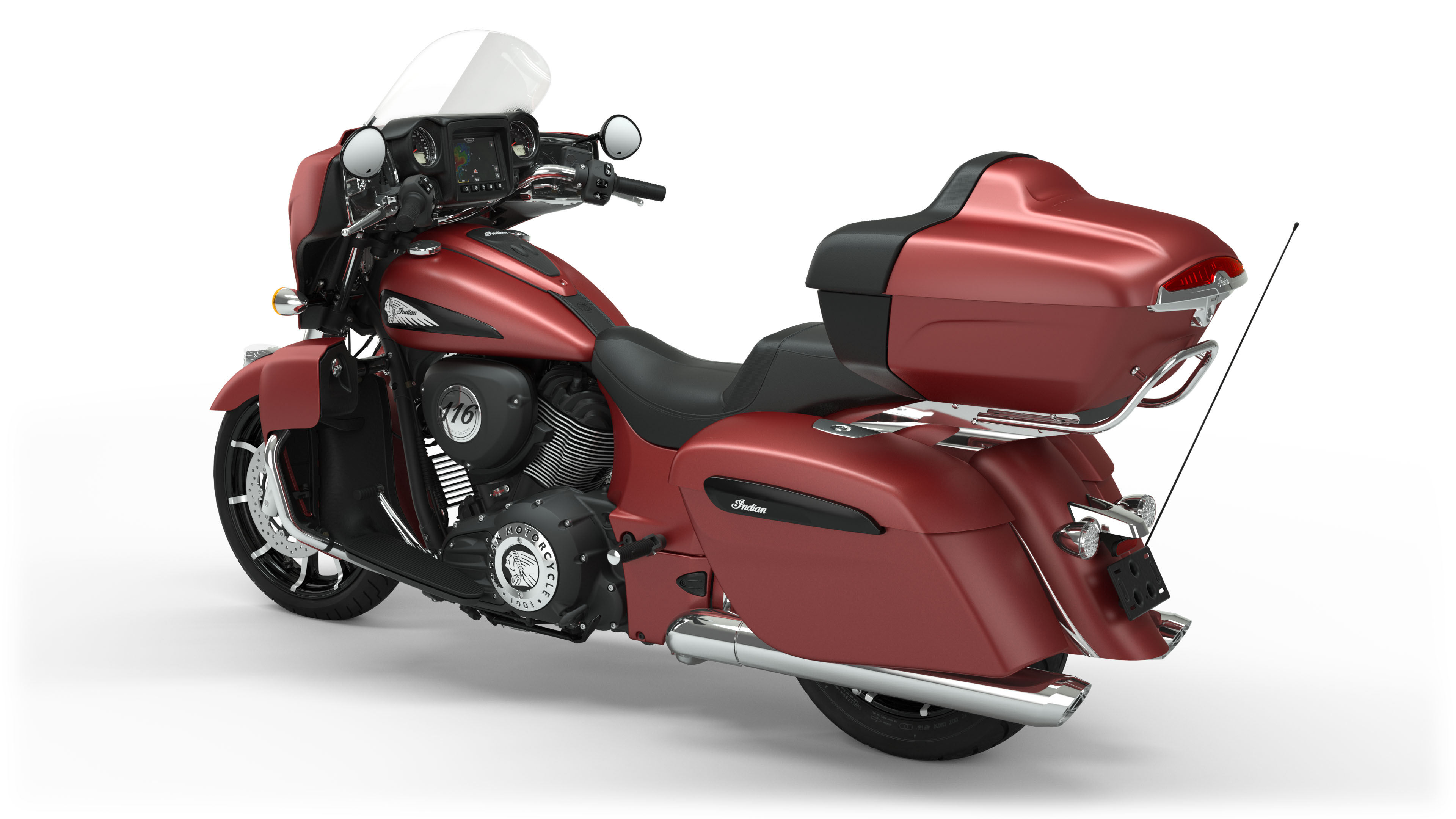 Indian Roadmaster, Dark Horse edition, Striking appearance, Unsurpassed power, 3840x2160 4K Desktop