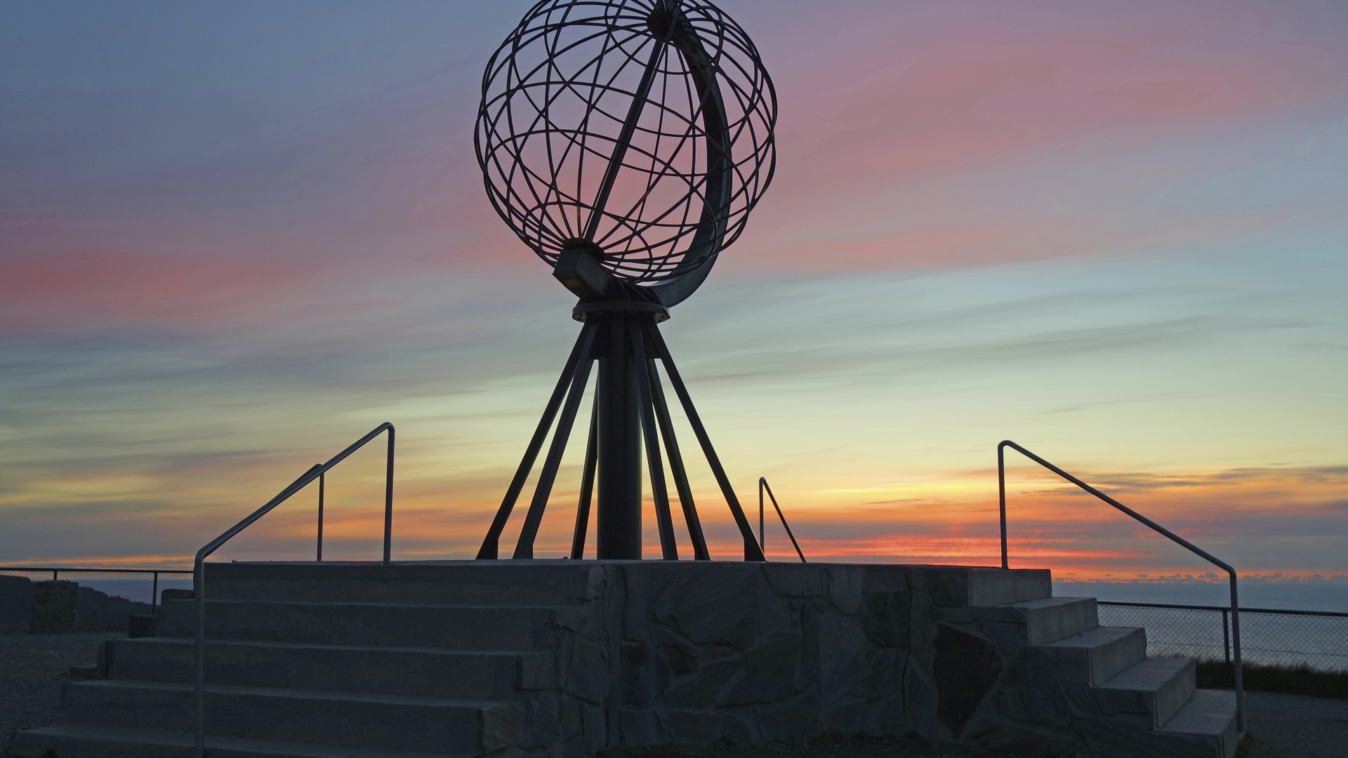 North Cape, Norwegen, Skandinavien, Rundreise, 1920x1080 Full HD Desktop