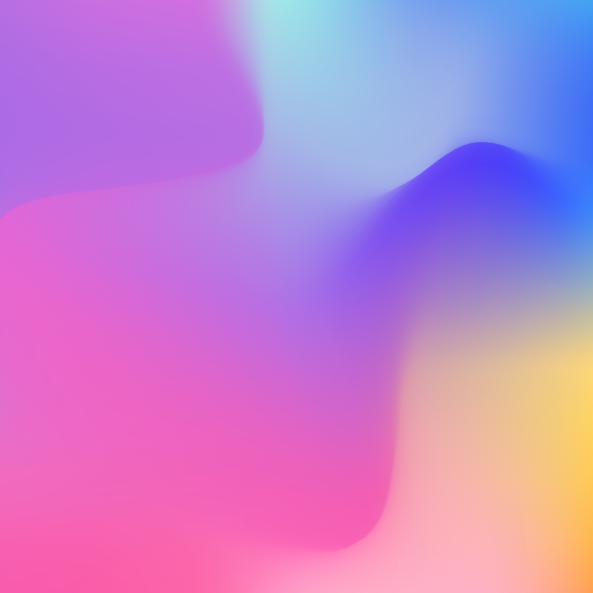 Pastel neon, Holographic Wallpaper, 1920x1920 HD Phone