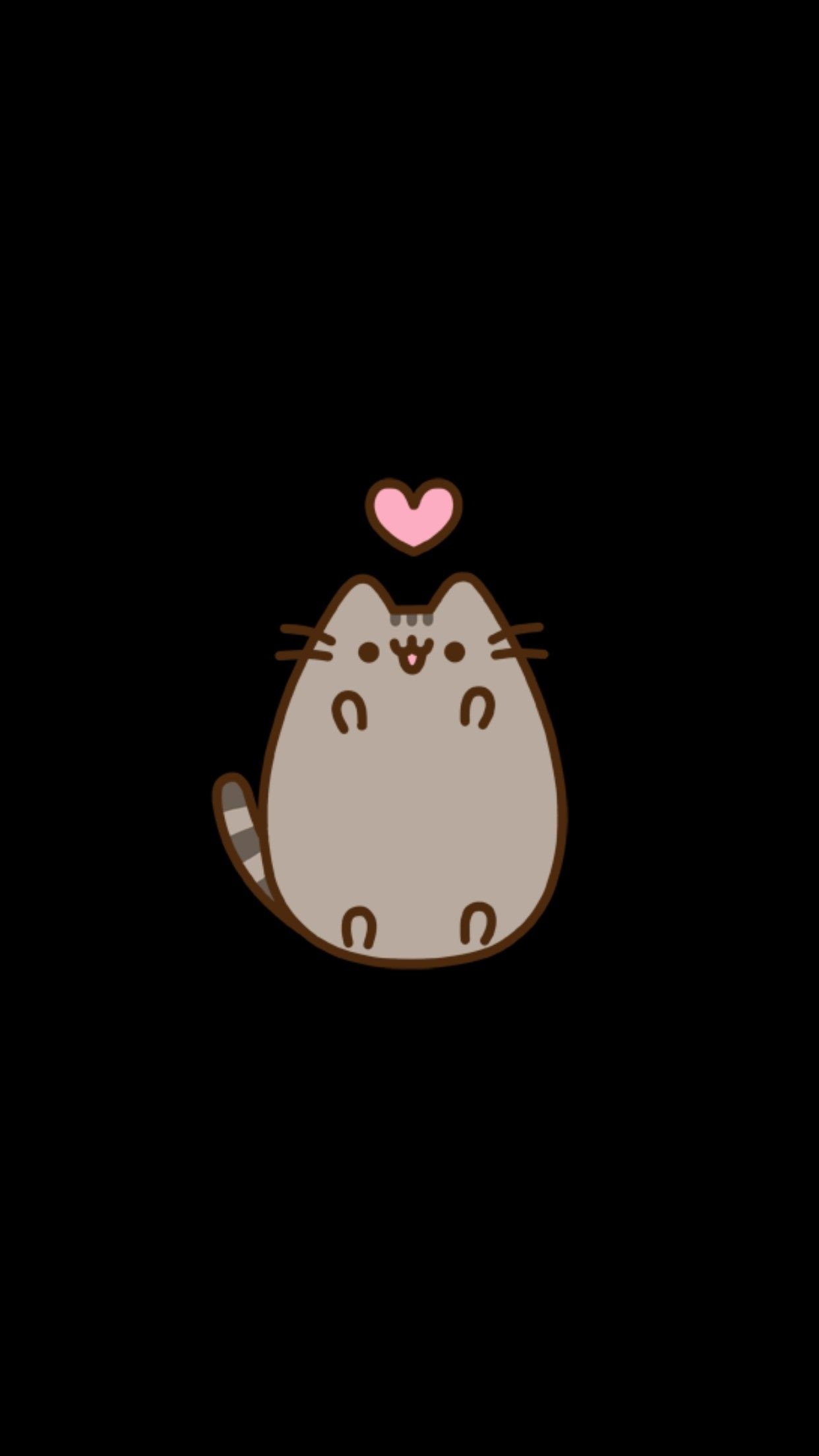 Pusheen, Cute Computer Wallpaper, 1250x2210 HD Phone