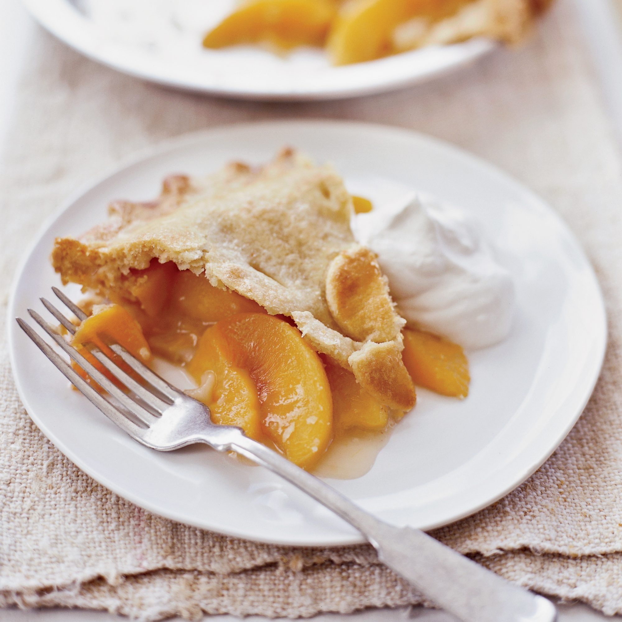 Peach pie recipe, Juicy Georgia peaches, Sweet summer indulgence, Flaky golden crust, 2000x2000 HD Phone