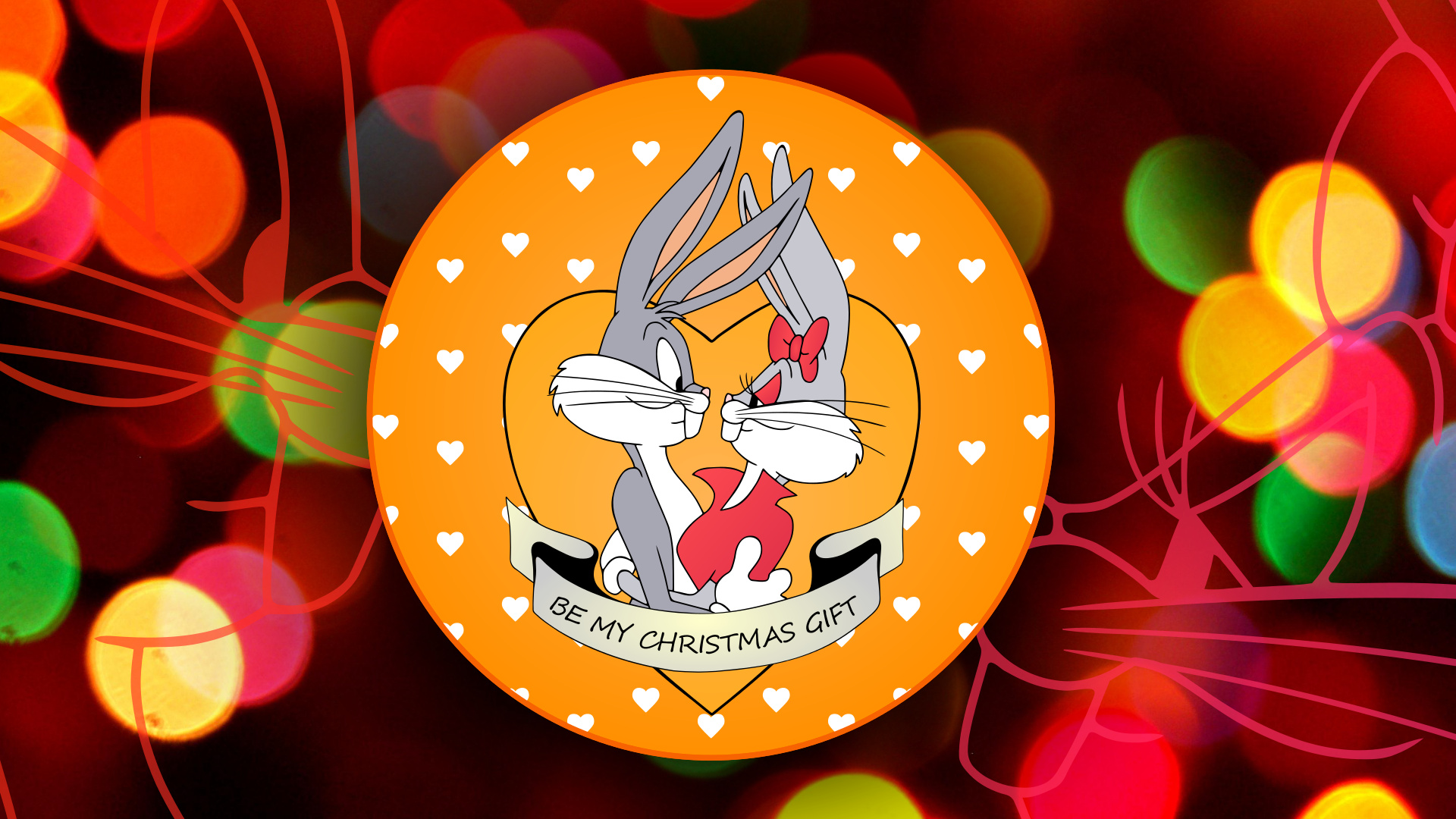 Bugs Bunny, Looney Tunes Christmas, Wallpapers, HD resolution, 1920x1080 Full HD Desktop