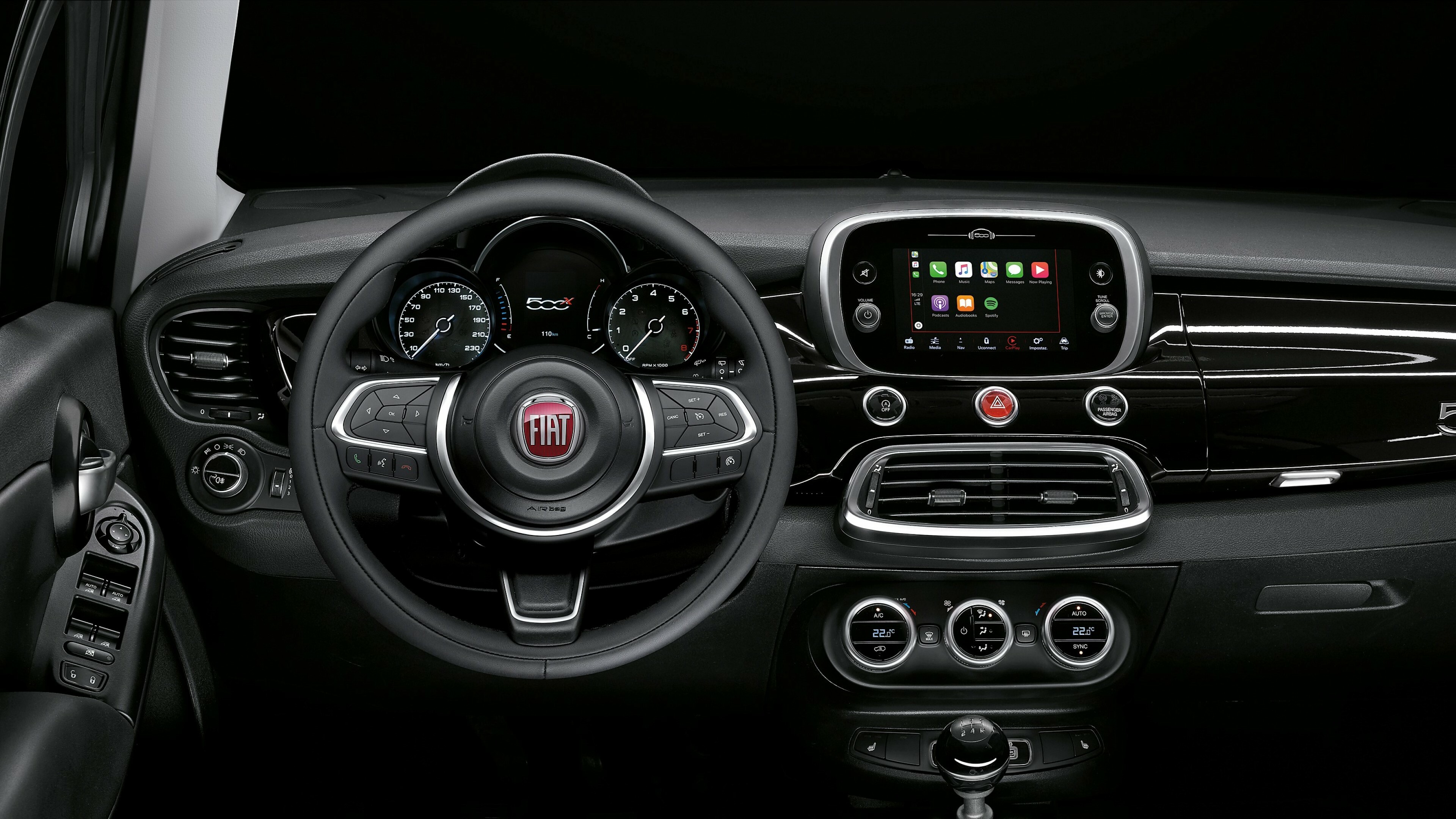 Fiat at Geneva Motor Show, Stunning 4k wallpaper, High-resolution imagery, Car enthusiast's dream, 3840x2160 4K Desktop