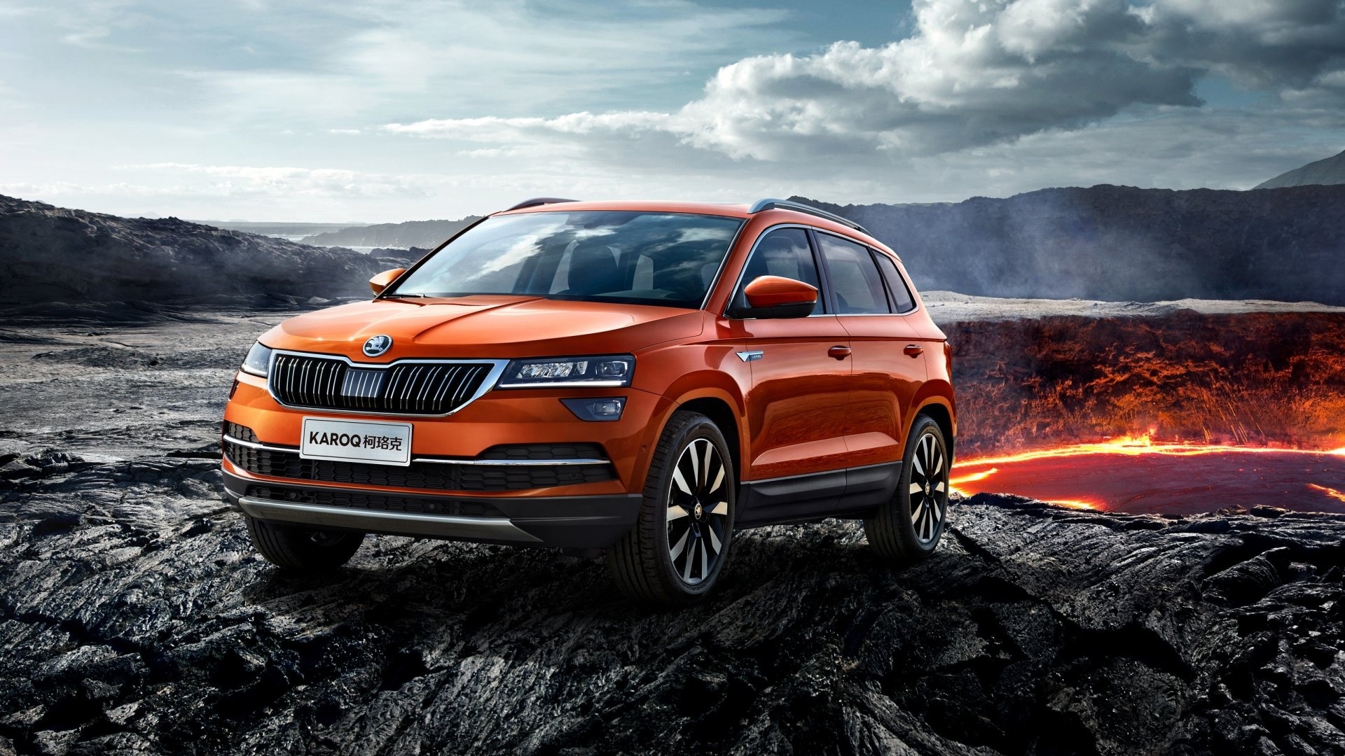 Skoda Karoq, HD wallpapers, Backgrounds, Stunning design, 1920x1080 Full HD Desktop