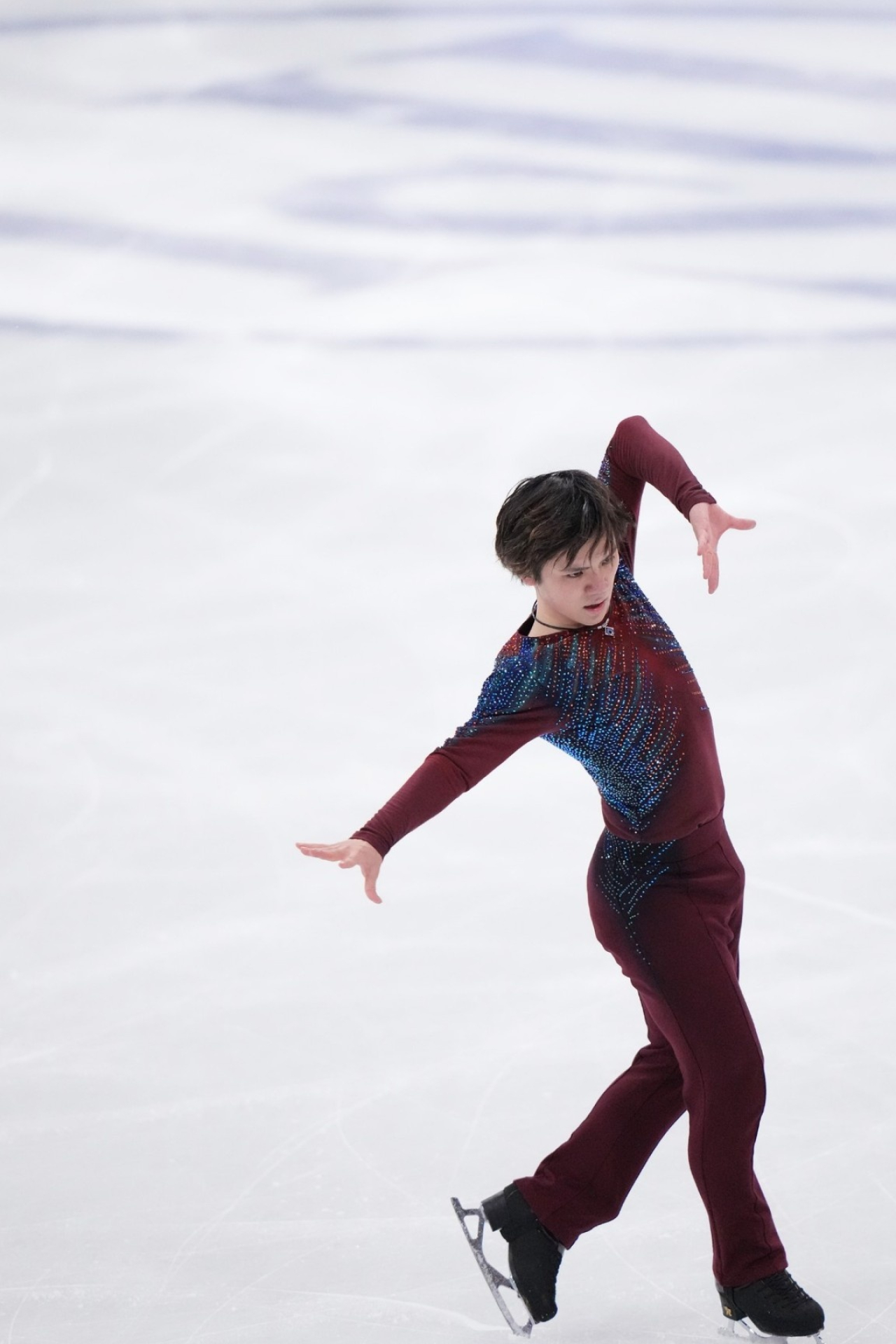 Shoma Uno, World Championships 2021 SP, 1280x1920 HD Phone