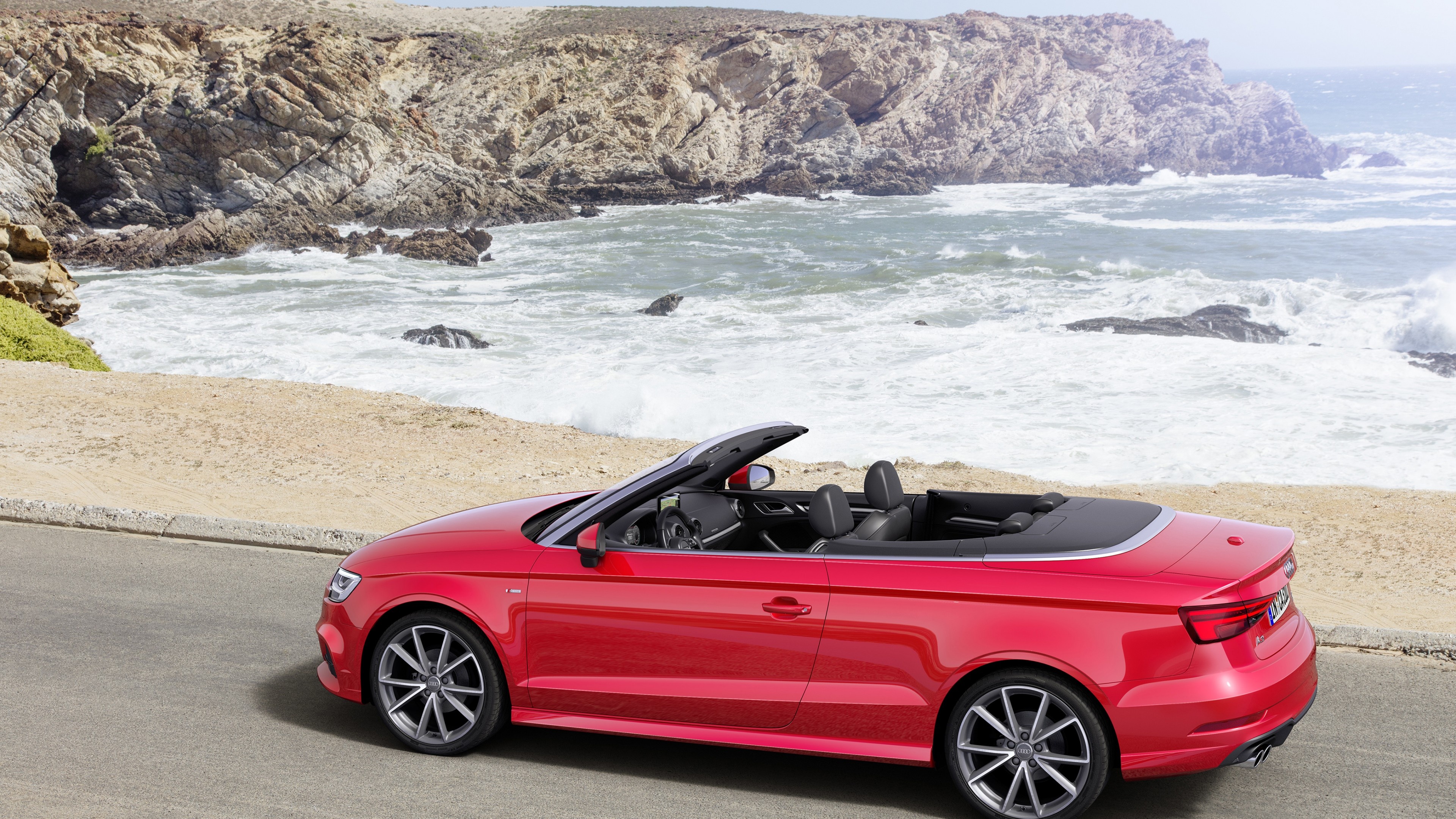 Cabriolet, Audi A3 Wallpaper, 3840x2160 4K Desktop