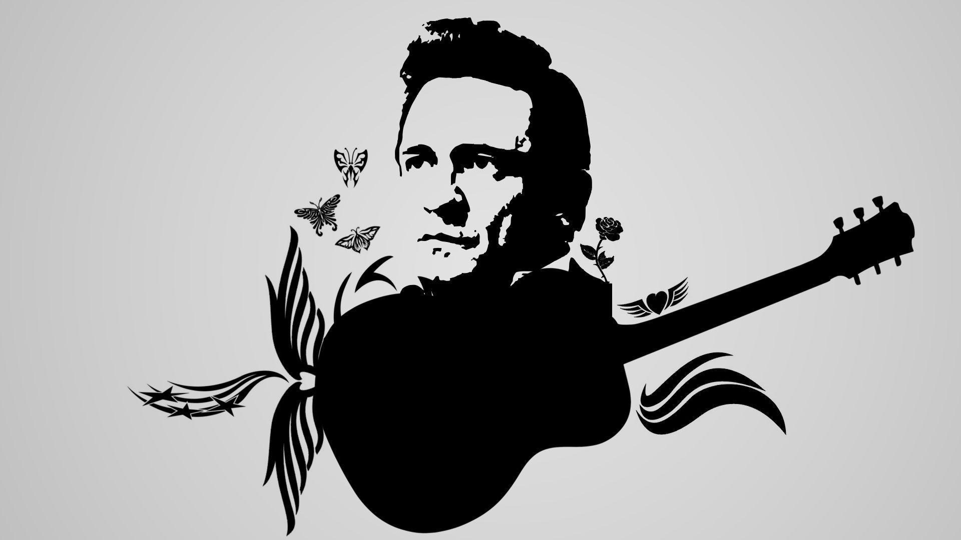 Johnny Cash Music, Iconic Wallpapers, Memorable Images, Legend, 1920x1080 Full HD Desktop