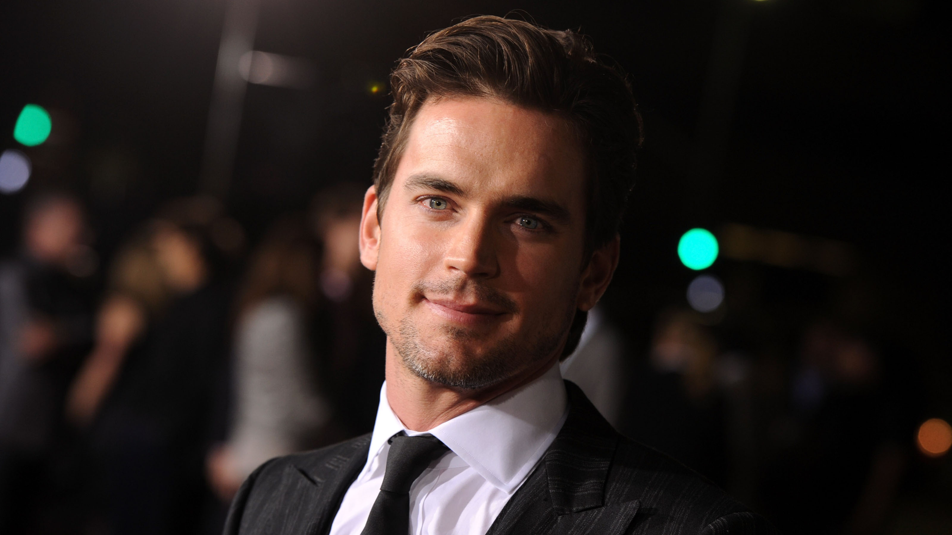 Wide HD wallpaper of Matt Bomer, Celebrity elegance, Dashing and suave, Red carpet vibes, 3200x1800 HD Desktop