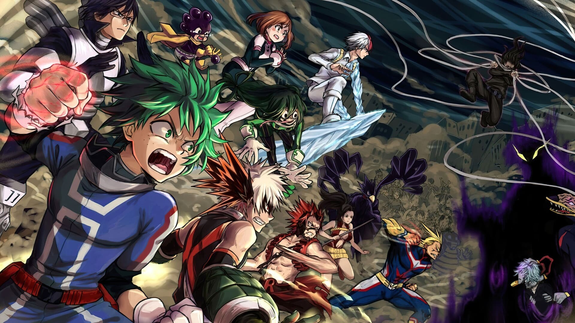 My Hero Academia anime, My Hero Acadmia wallpapers, 1920x1080 Full HD Desktop