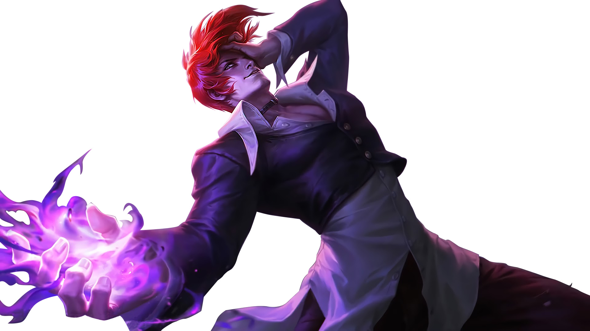 Iori Yagami, Gaming character, Mobile Legends crossover, Alucard wallpaper, 1920x1080 Full HD Desktop