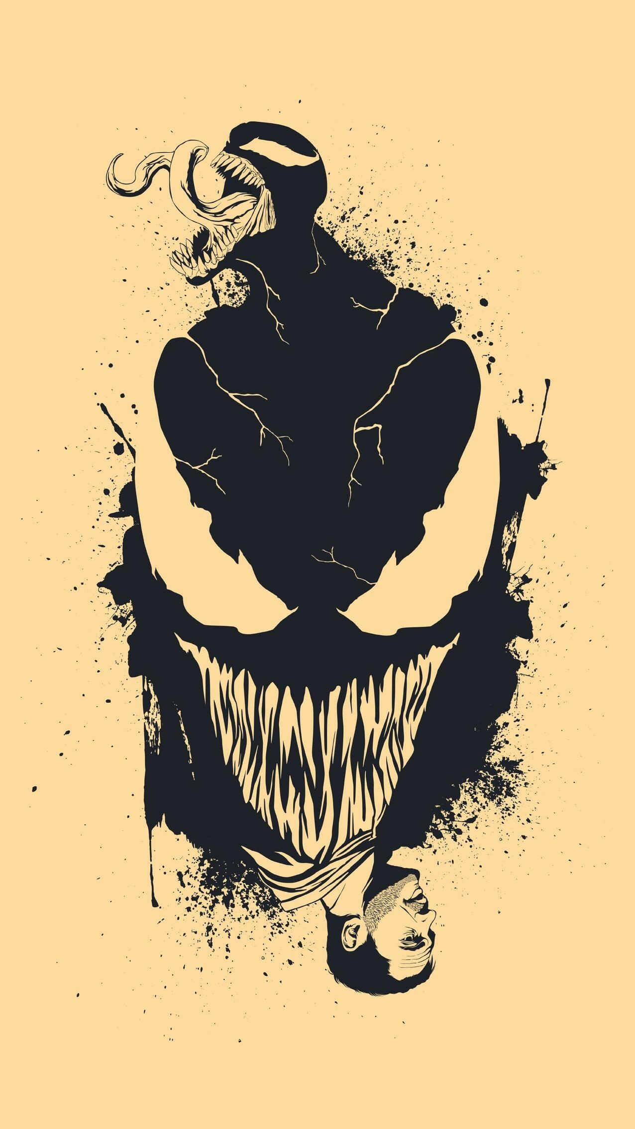 Eddie Brock, Venom Wallpaper, 1280x2270 HD Phone