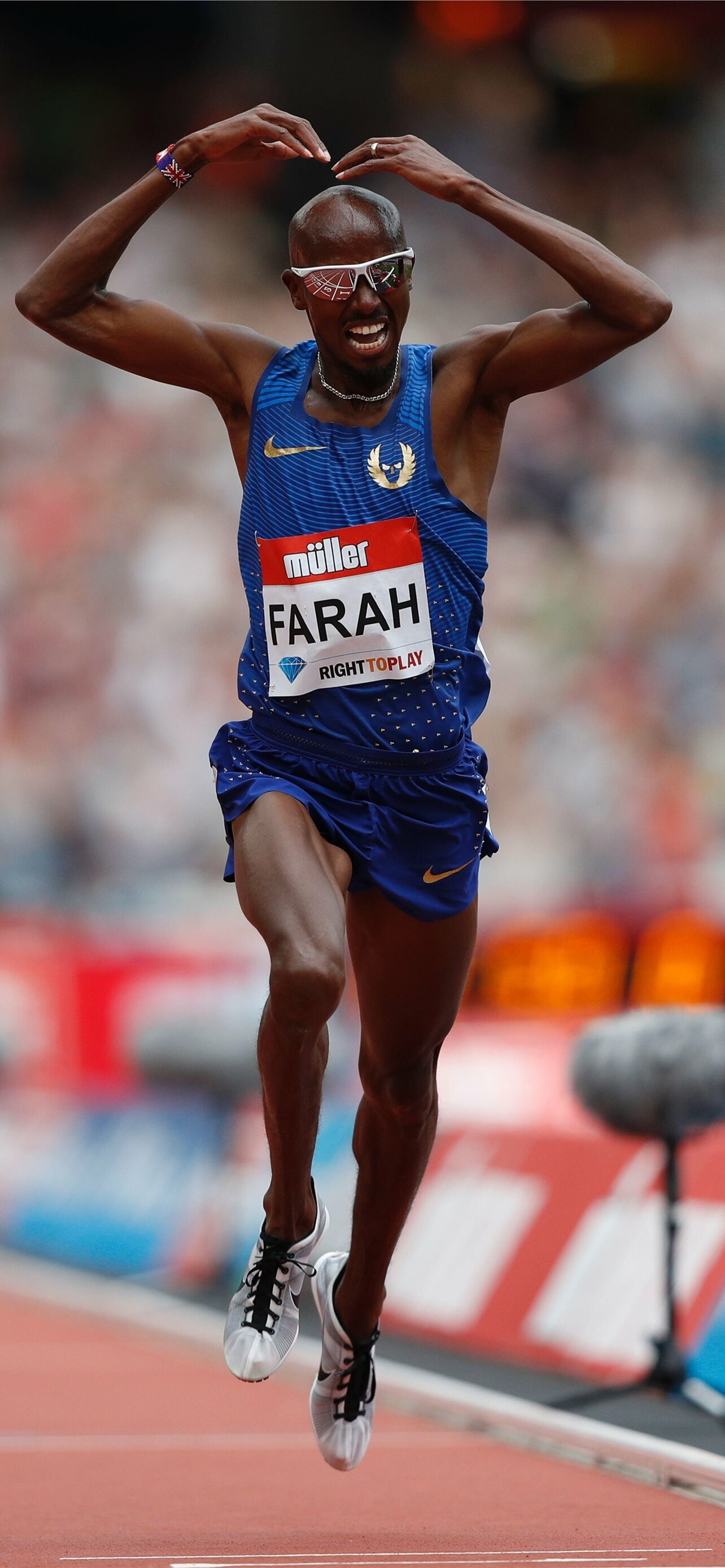 Mo Farah, Athletes Wallpaper, 1290x2780 HD Phone