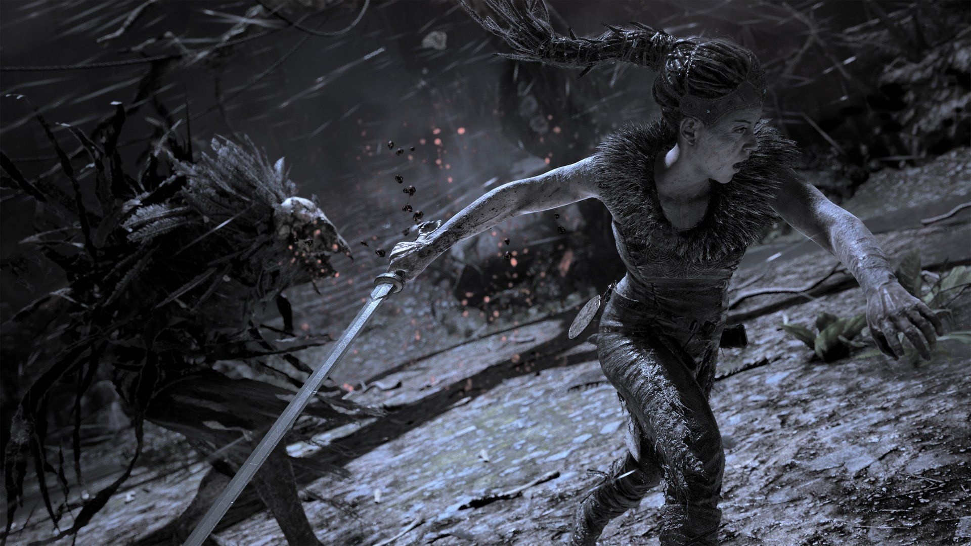 Hellblade wallpapers, Artistic and symbolic, Dark fantasy themes, Evokes intense emotions, 1920x1080 Full HD Desktop