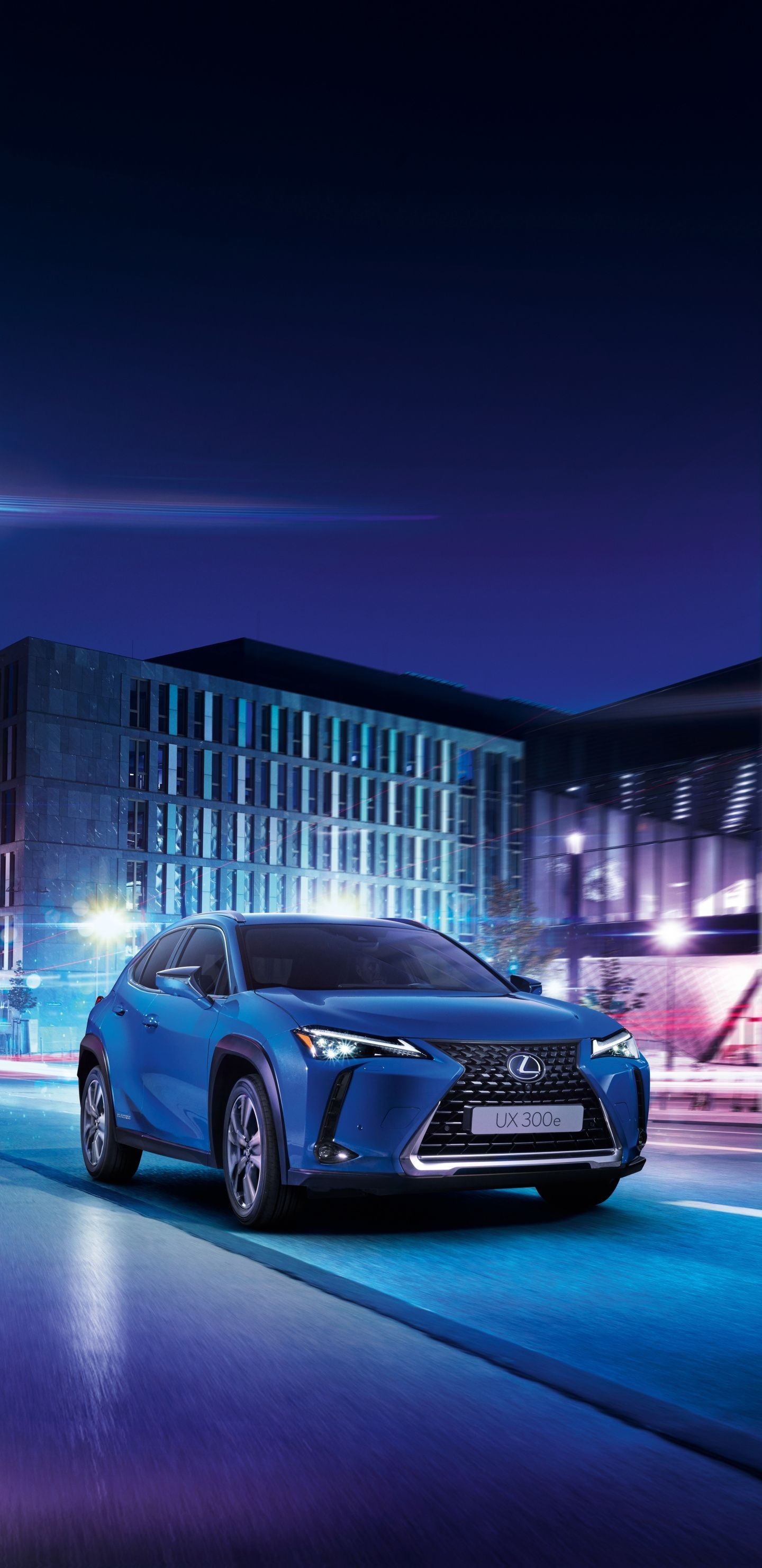 Lexus UX, 2020, Blue car, Sedan, 1440x2960 HD Phone