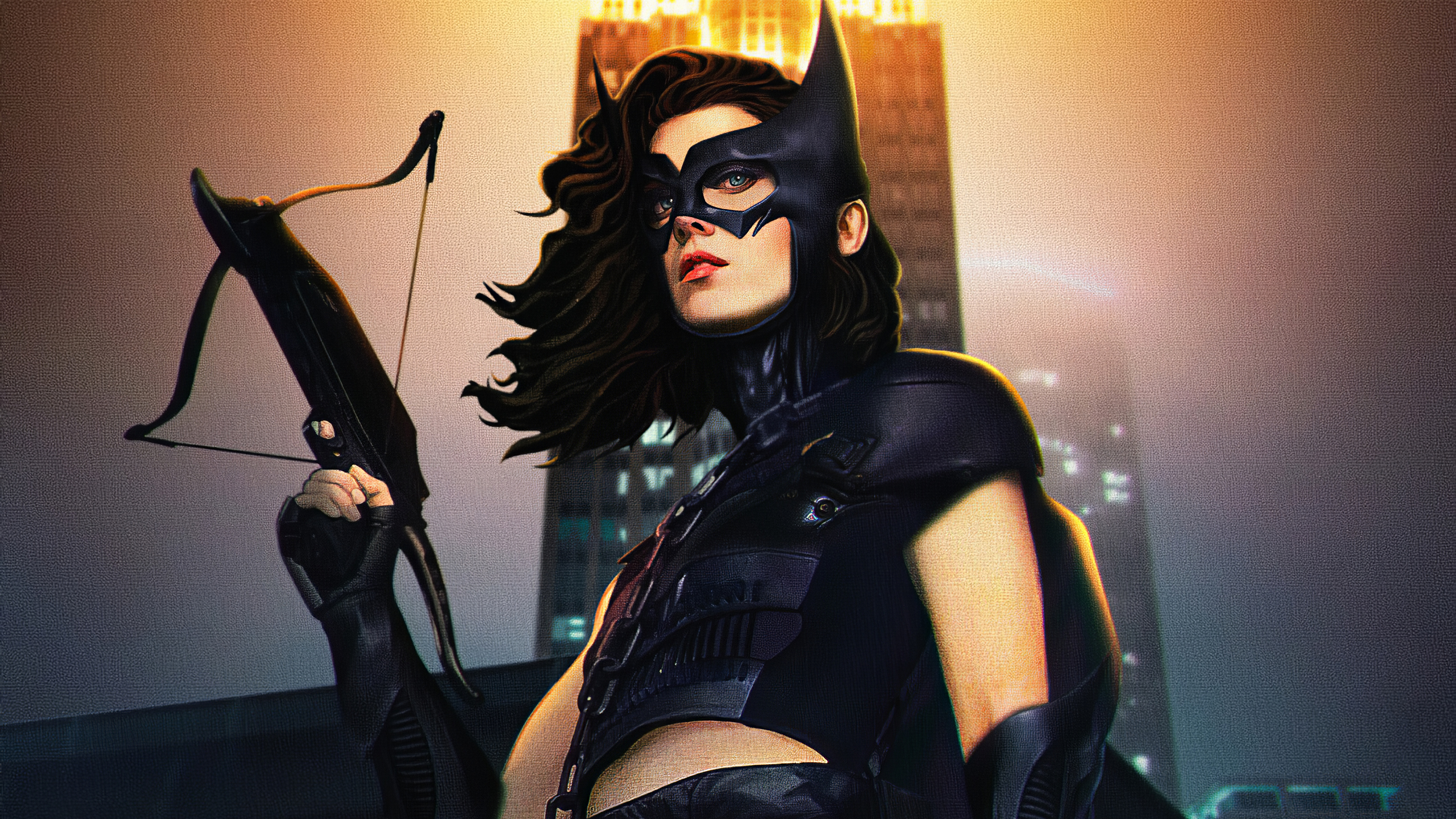 Birds of Prey, The Huntress, Superheroes, HD, 3840x2160 4K Desktop