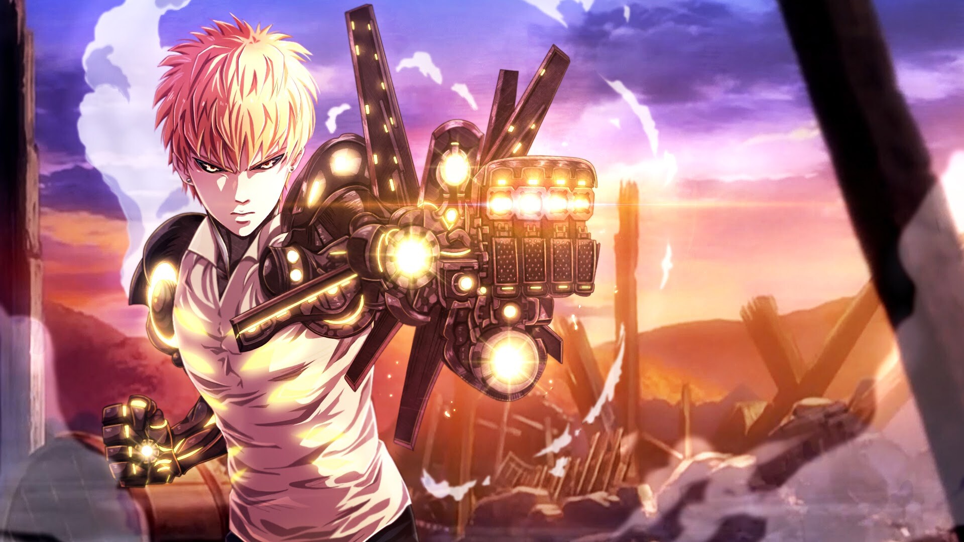 Genos, Anime character, One Punch Man, Fanpop page, 1920x1080 Full HD Desktop