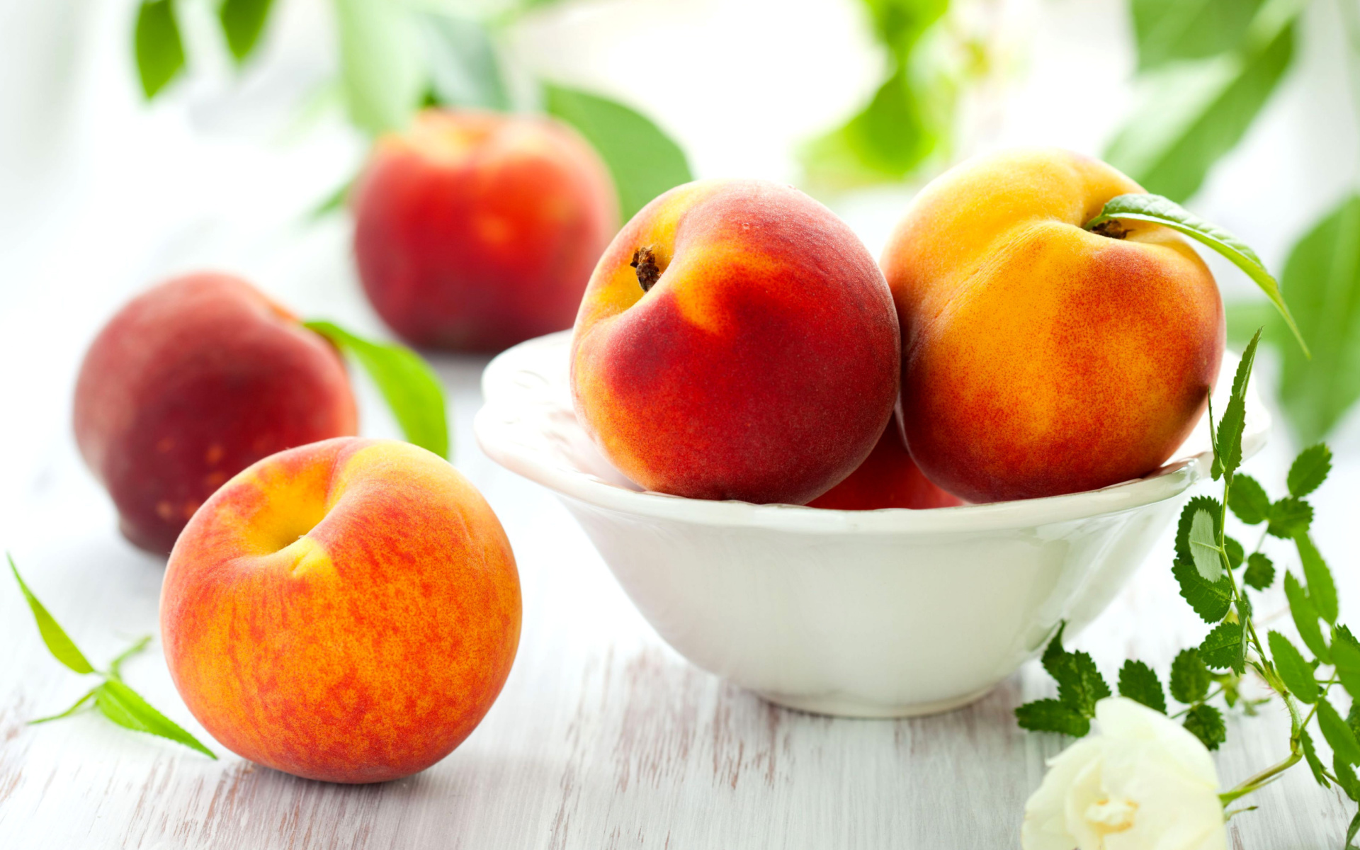 Nectarines and peaches, Widescreen desktop wallpaper, Full HD quality, Scenic beauty, 1920x1200 HD Desktop