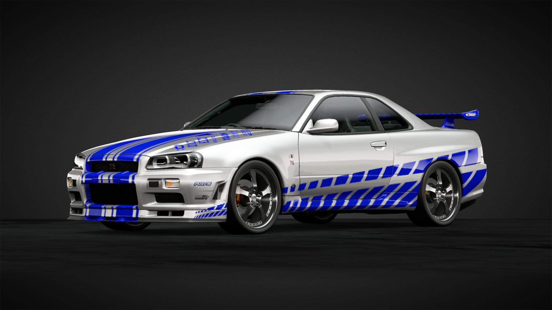 Side View, Fast and Furious Skyline Wallpaper, 1920x1080 Full HD Desktop