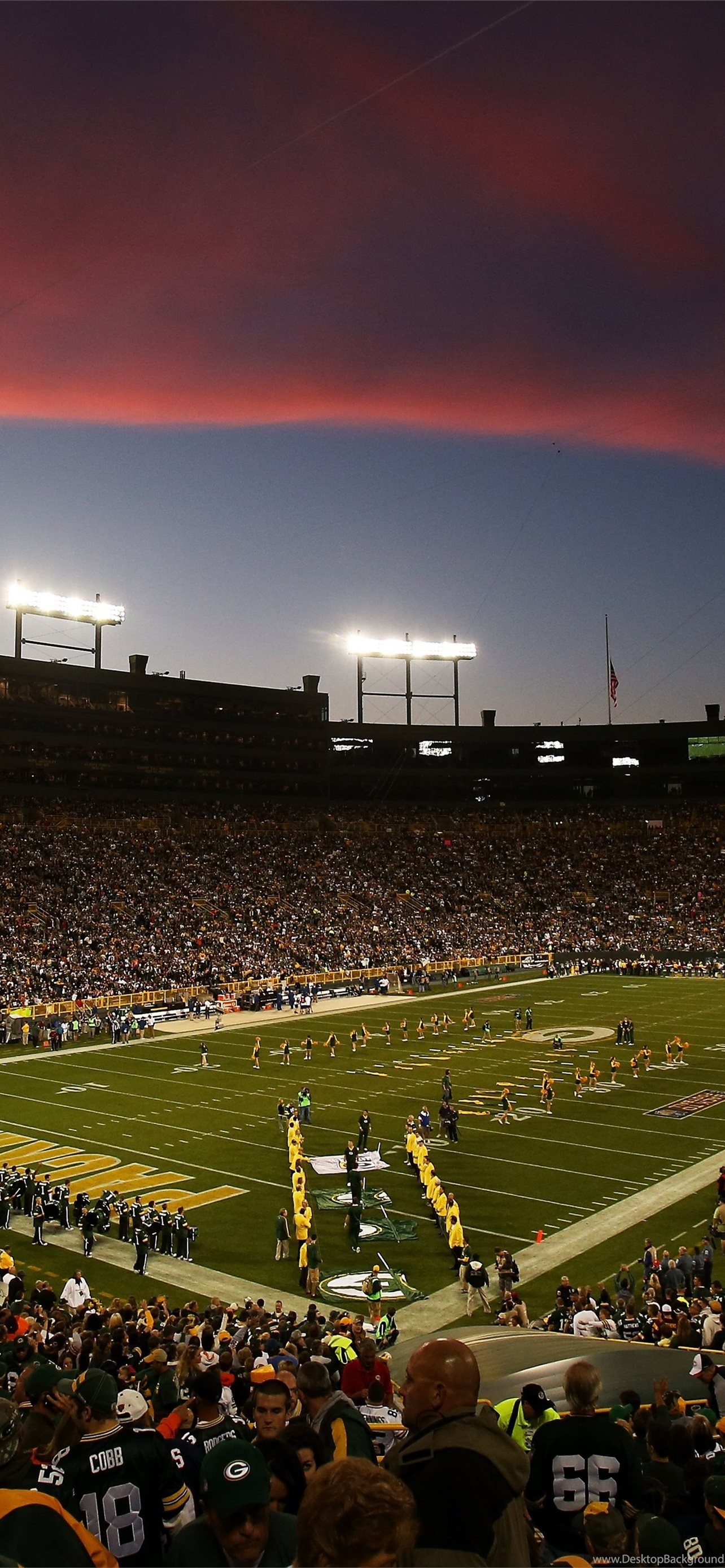 Green Bay Packers stadium, Desktop background, iPhone wallpapers, 1290x2780 HD Phone
