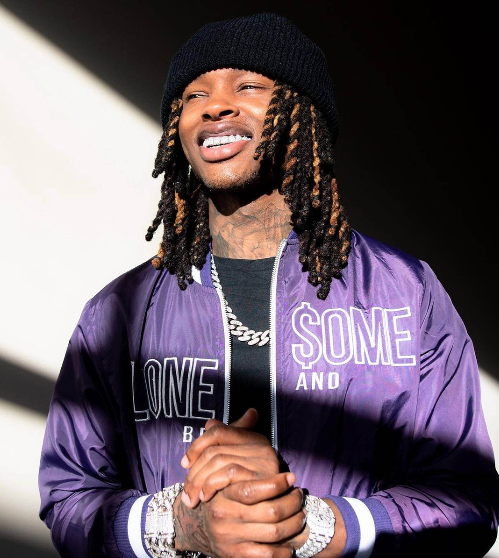 King Von, Purple jacket, Street life, Wallpapers. com tribute, 1720x1920 HD Phone